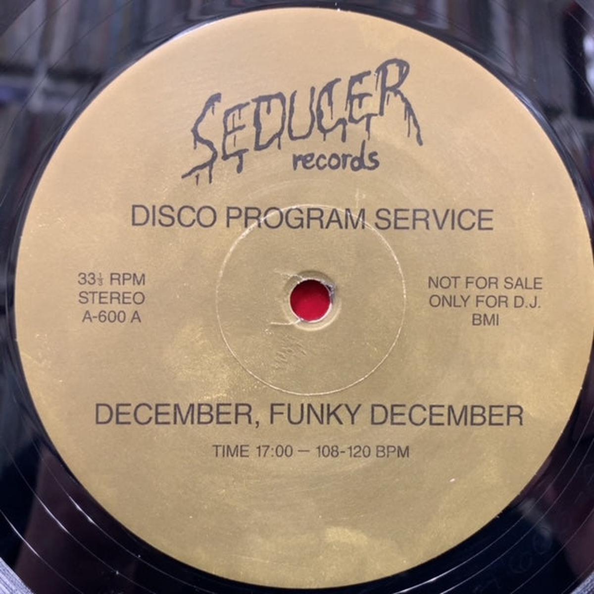 V.A. / December, Funky December / Christmas ClubHouse (Seducer, 12inch)