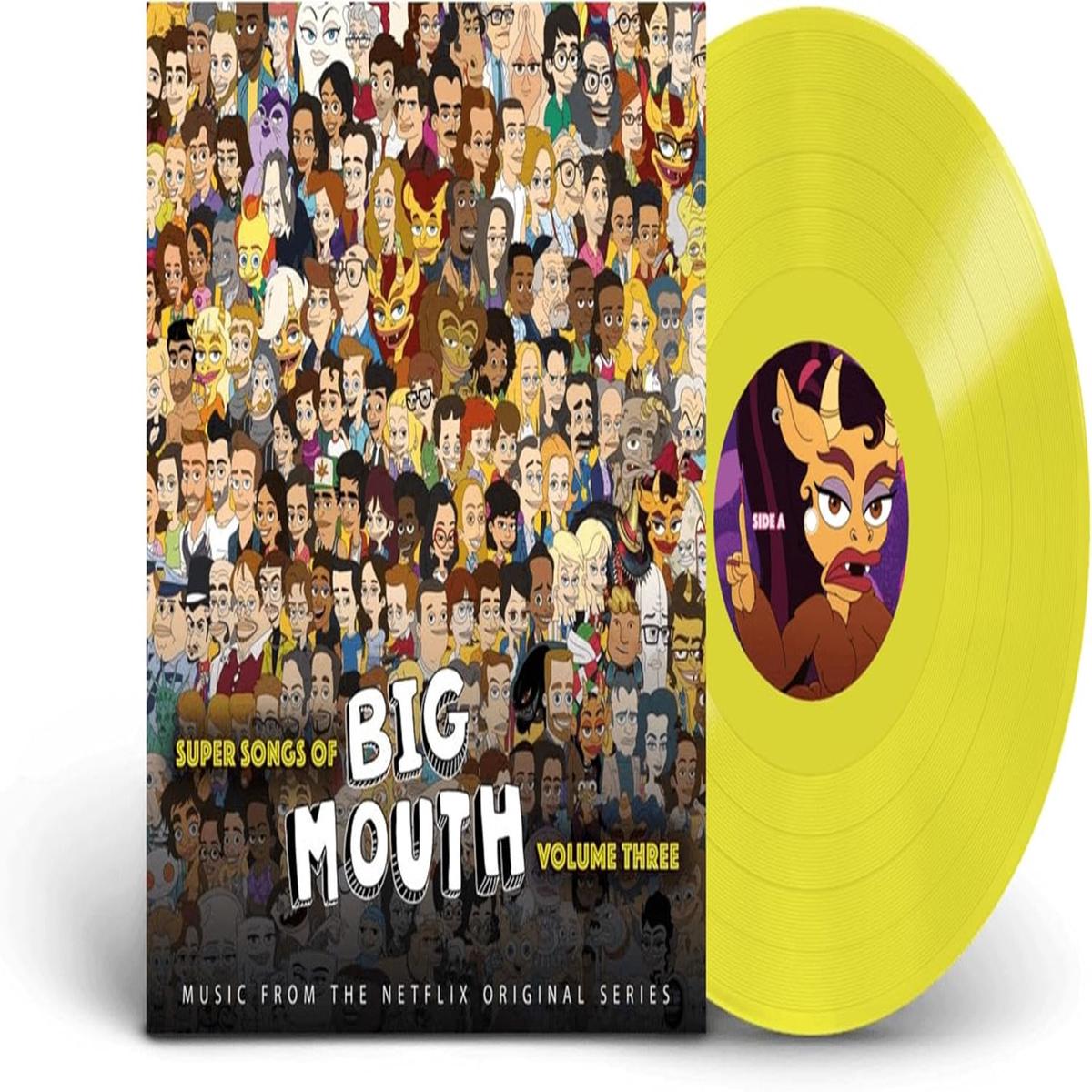 Big Mouth Cast Super Songs of Big Mouth Vol. 3 (Music from the Netflix Series) Vinyl LP Yellow Colour 2025 - Default Title