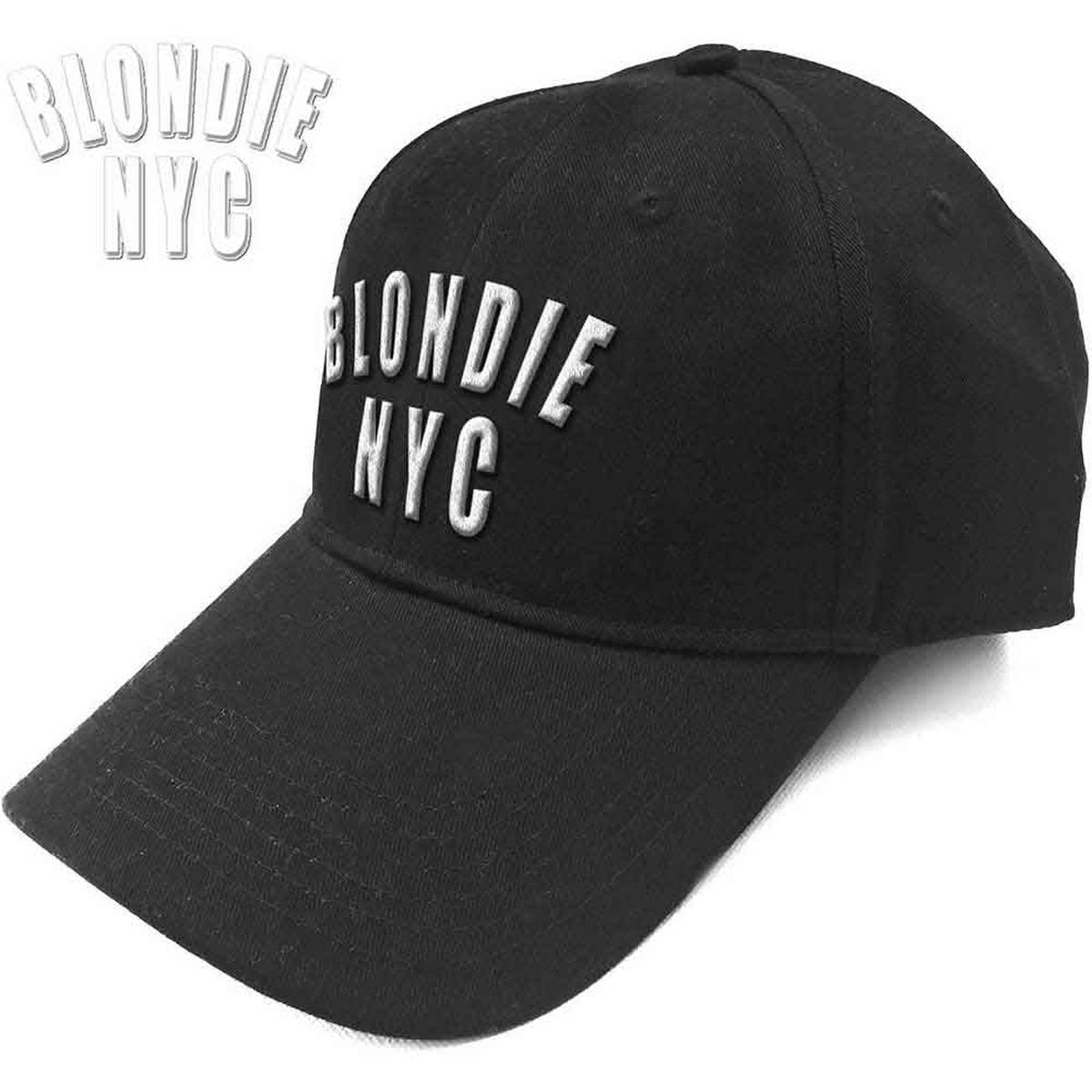 Blondie NYC Logo Black Baseball Cap Hat - Default Title