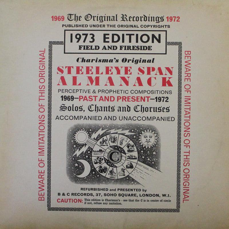 Steeleye Span - Almanack [Vinyl] [Second Hand]
