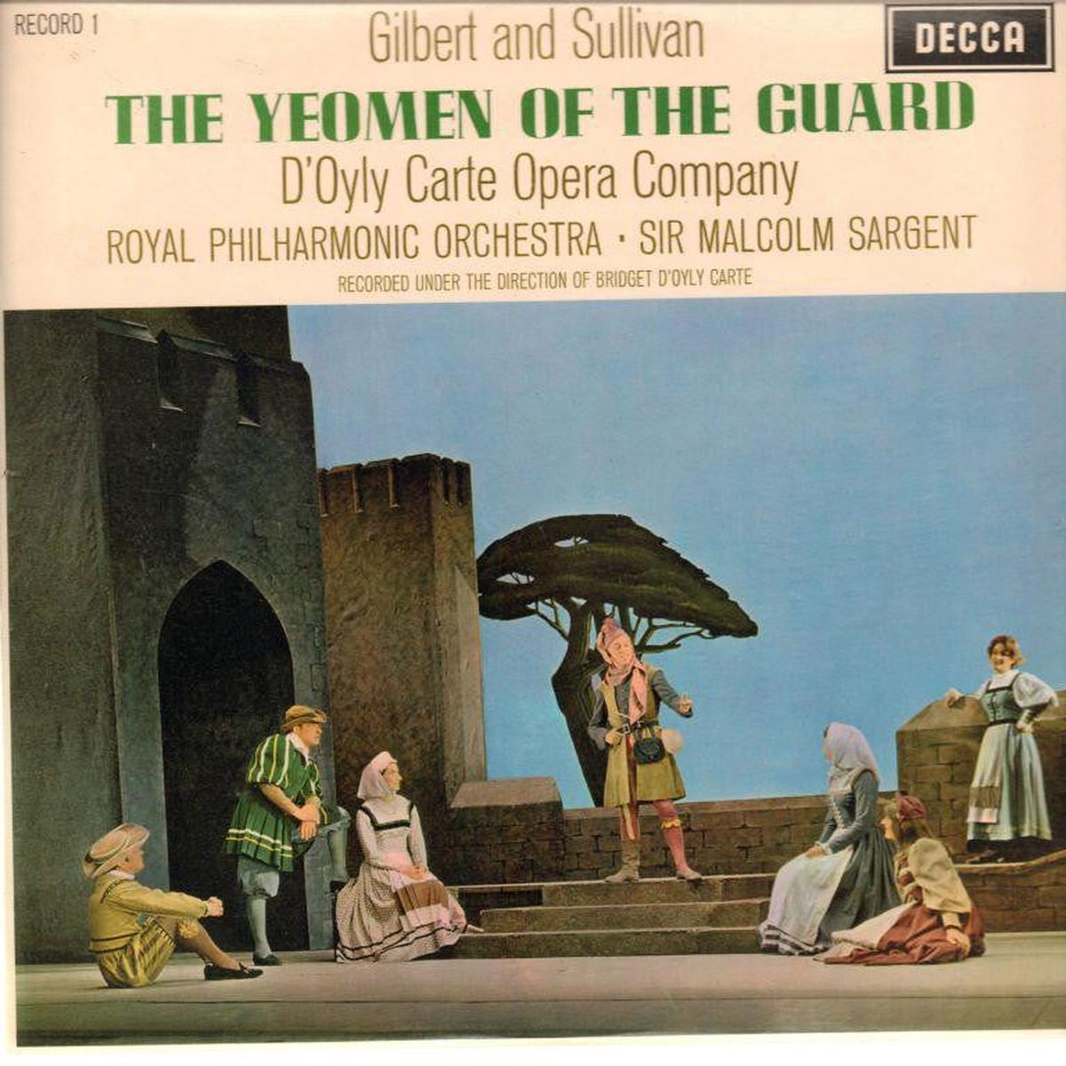The Yeoman Of The Guard-Decca-Vinyl LP-Ex-/NM
