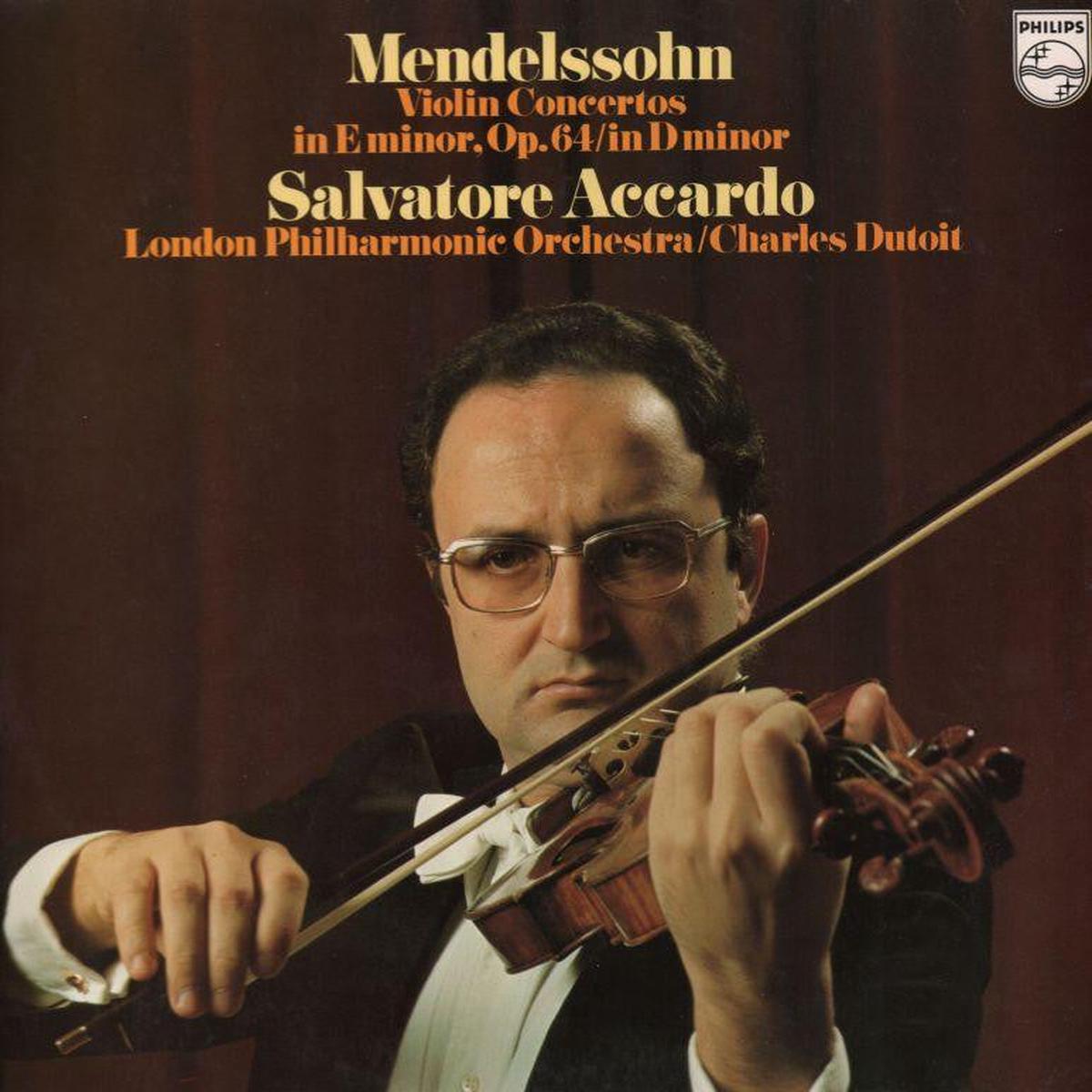 Violin Concertos Salvatore Accardo-9500 154-Vinyl LP-VG/NM