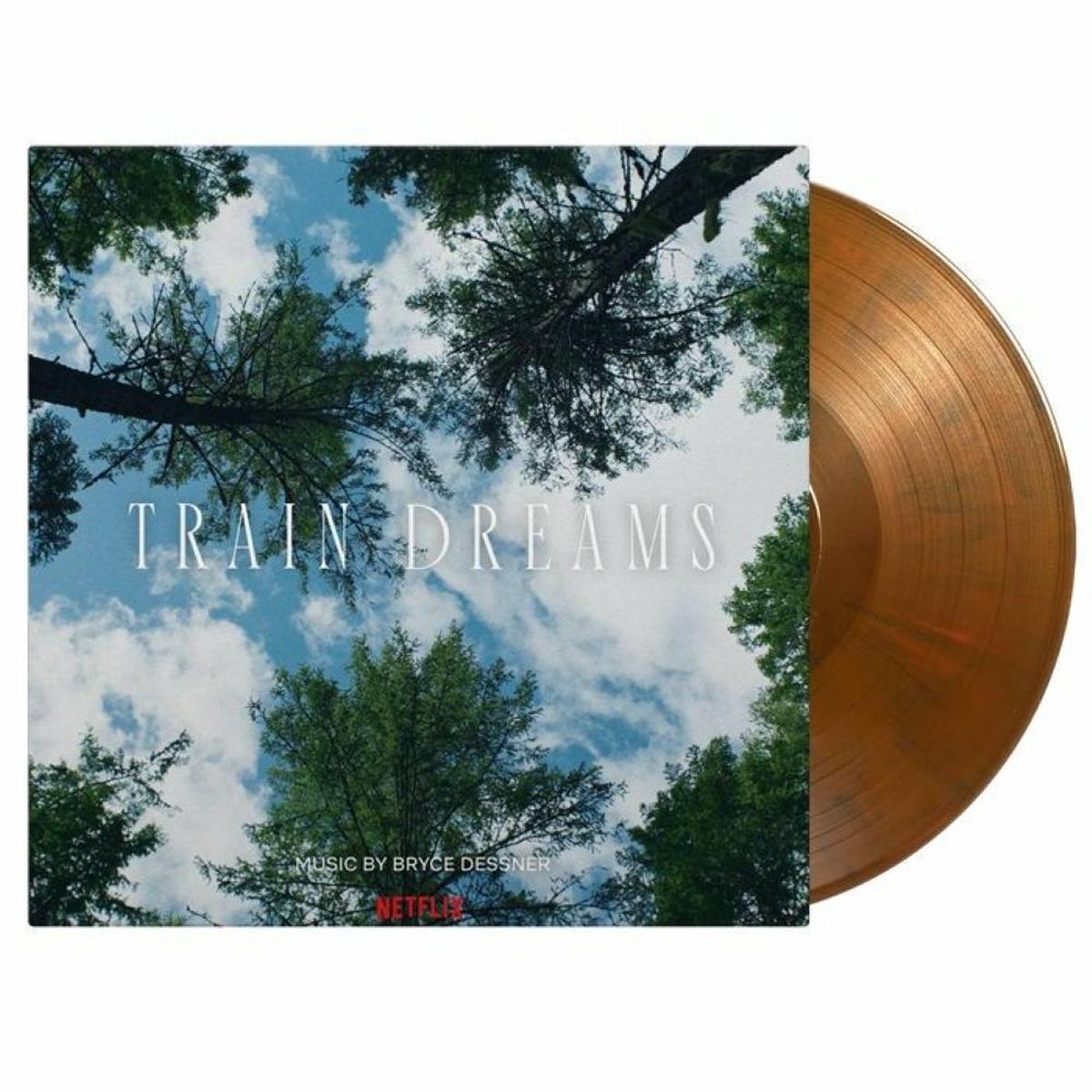 Bryce Dessner Train Dreams Vinyl LP Orange & Black Marbled Colour 2025 - Default Title