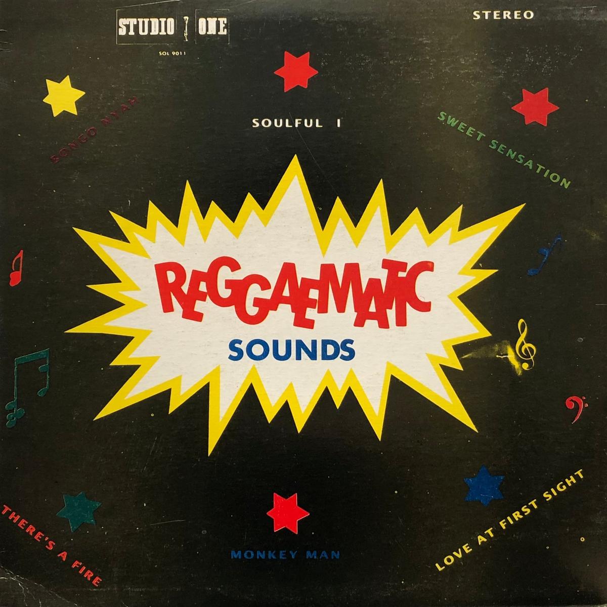 V.A. (Sound Dimension, Heptones )/ Reggaematic Sounds (Studio One, SOL 9011, LP)