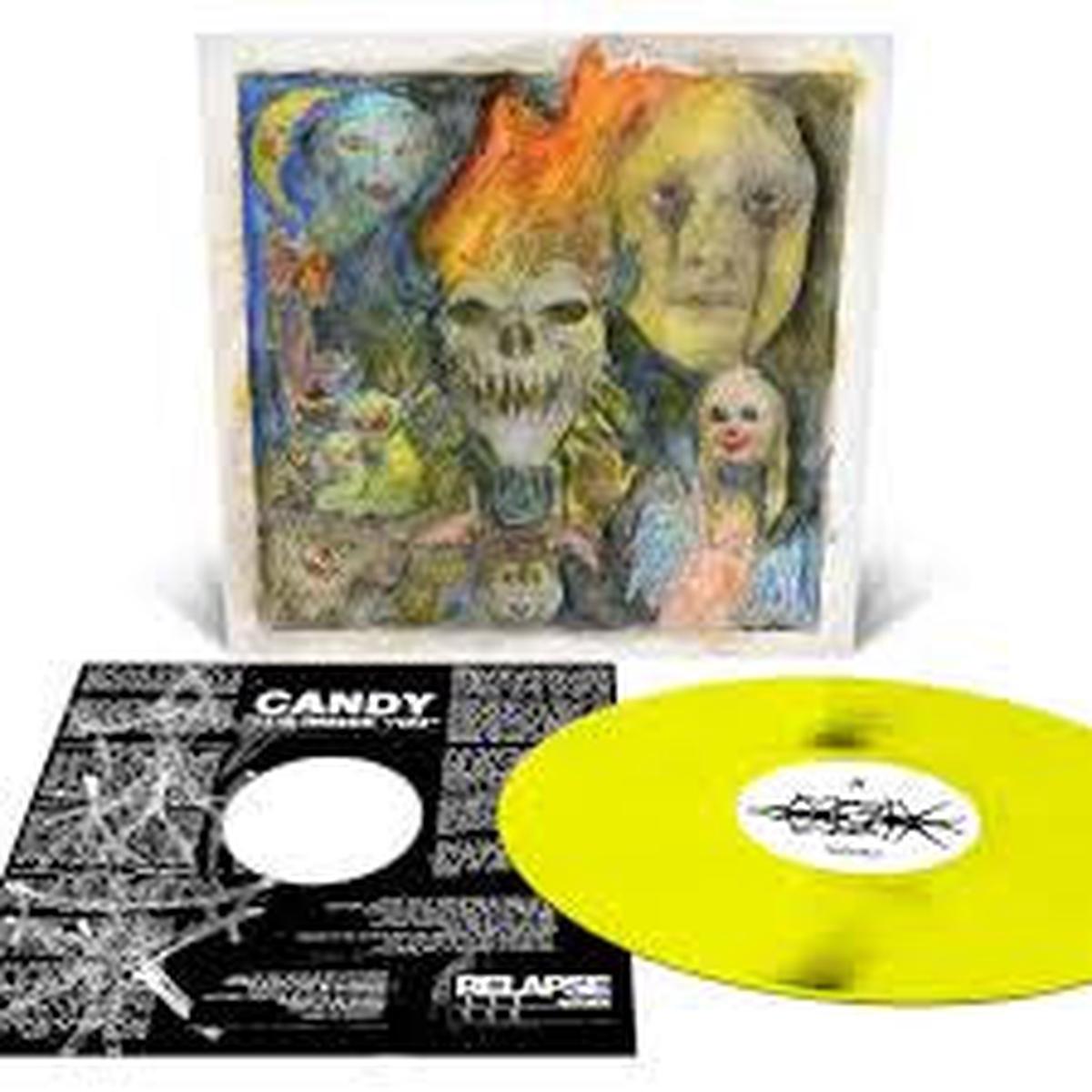 CANDY-IT S INSIDE YOU NEON YELLOW VINYL LP *NEW*
