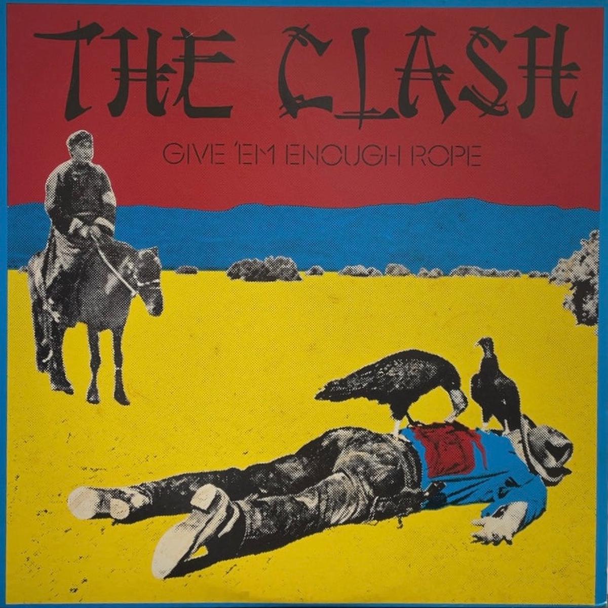 CLASH / Give 'Em Enough Rope ( Epic 253P-36, LP)
