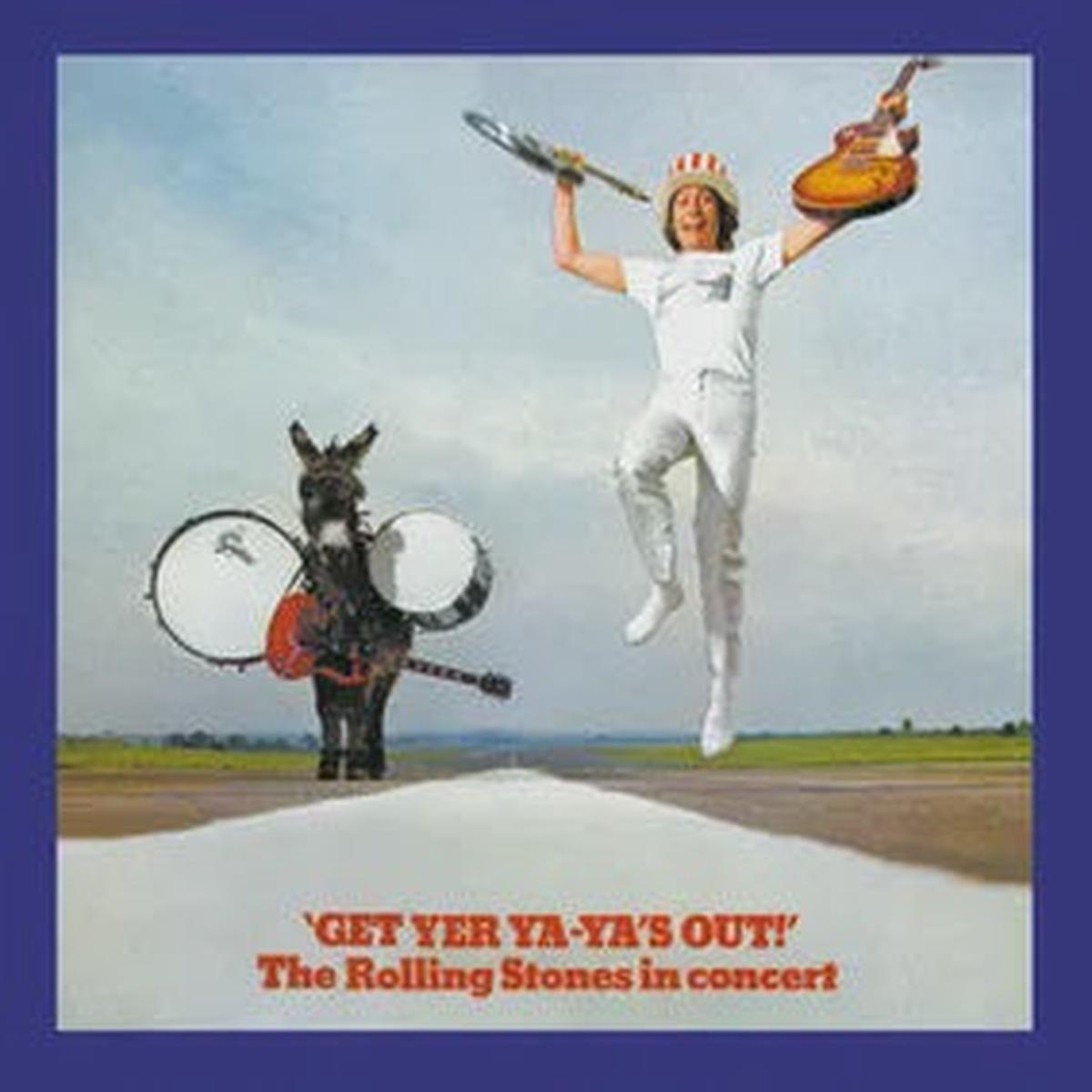 ROLLING STONES THE-GET YER YA-YA'S OUT! RED/ WHITE VINYL LP *NEW*