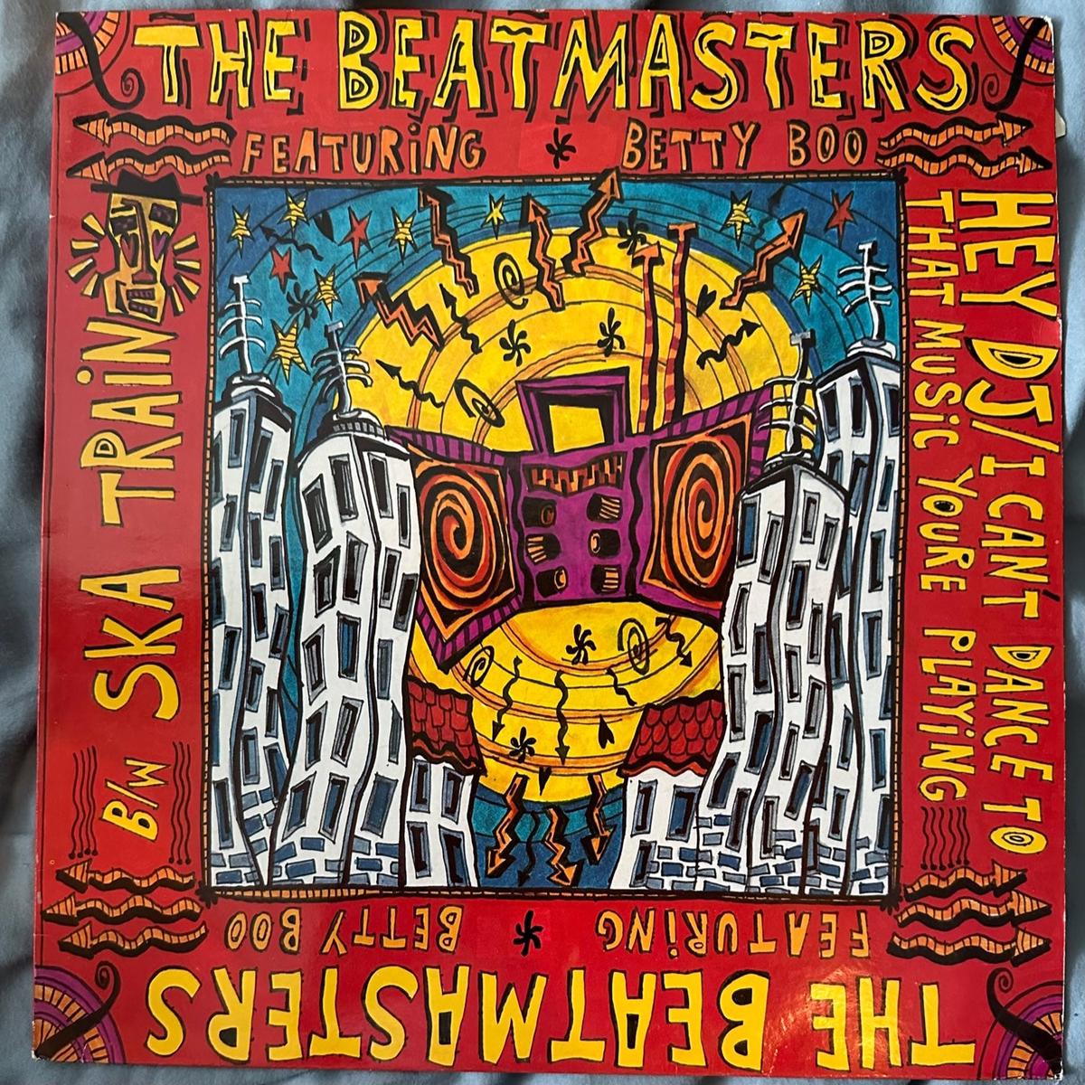 Betty Boo w/ The Beatmasters - Hey DJ / I Can't dance.. 12" Single LP Vinyl - Used