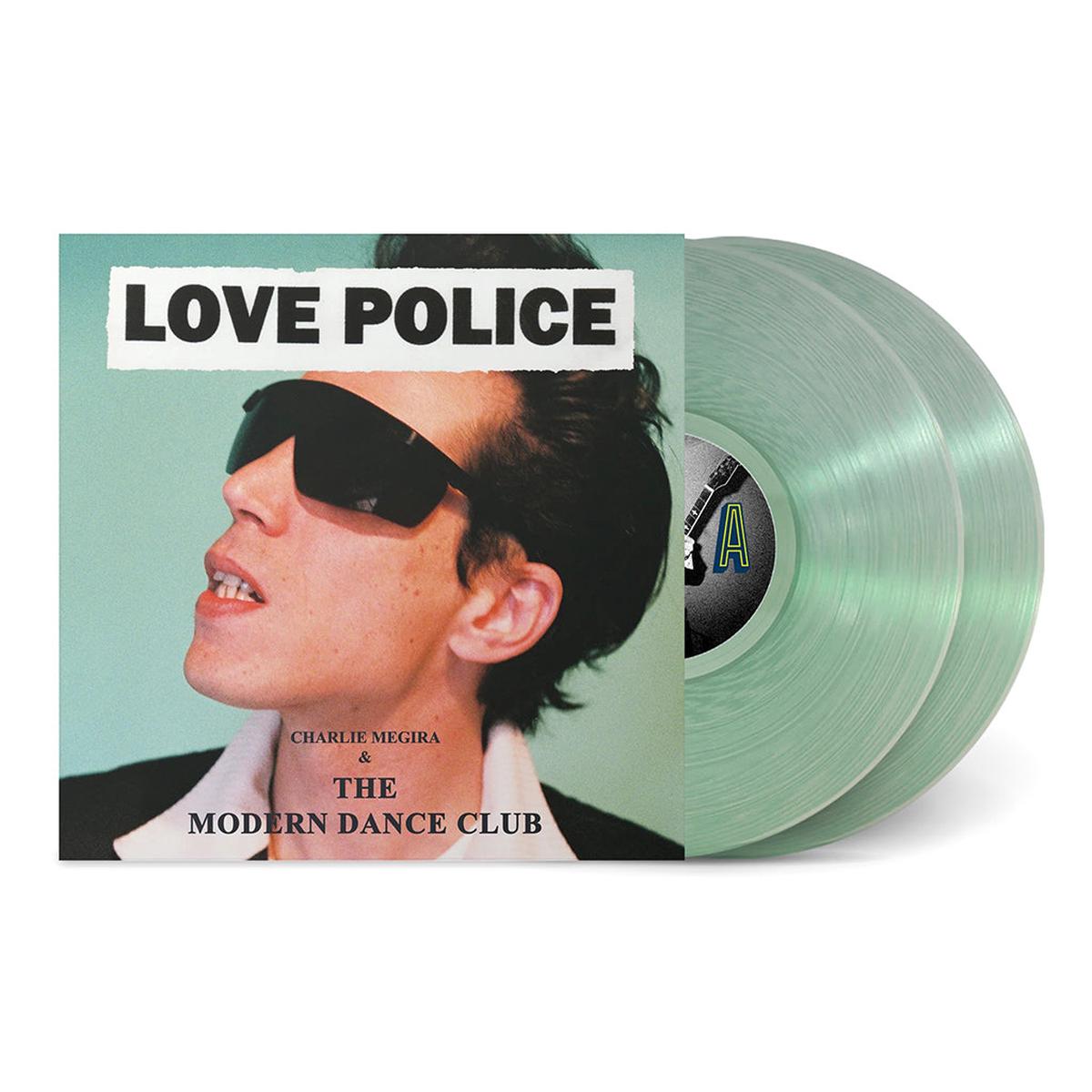 CHARLIE MEGIRA & THE MODERN DANCE CLUB - Love Police (2023 Reissue) - 2LP - Frogman Green Vinyl [OCT 20]
