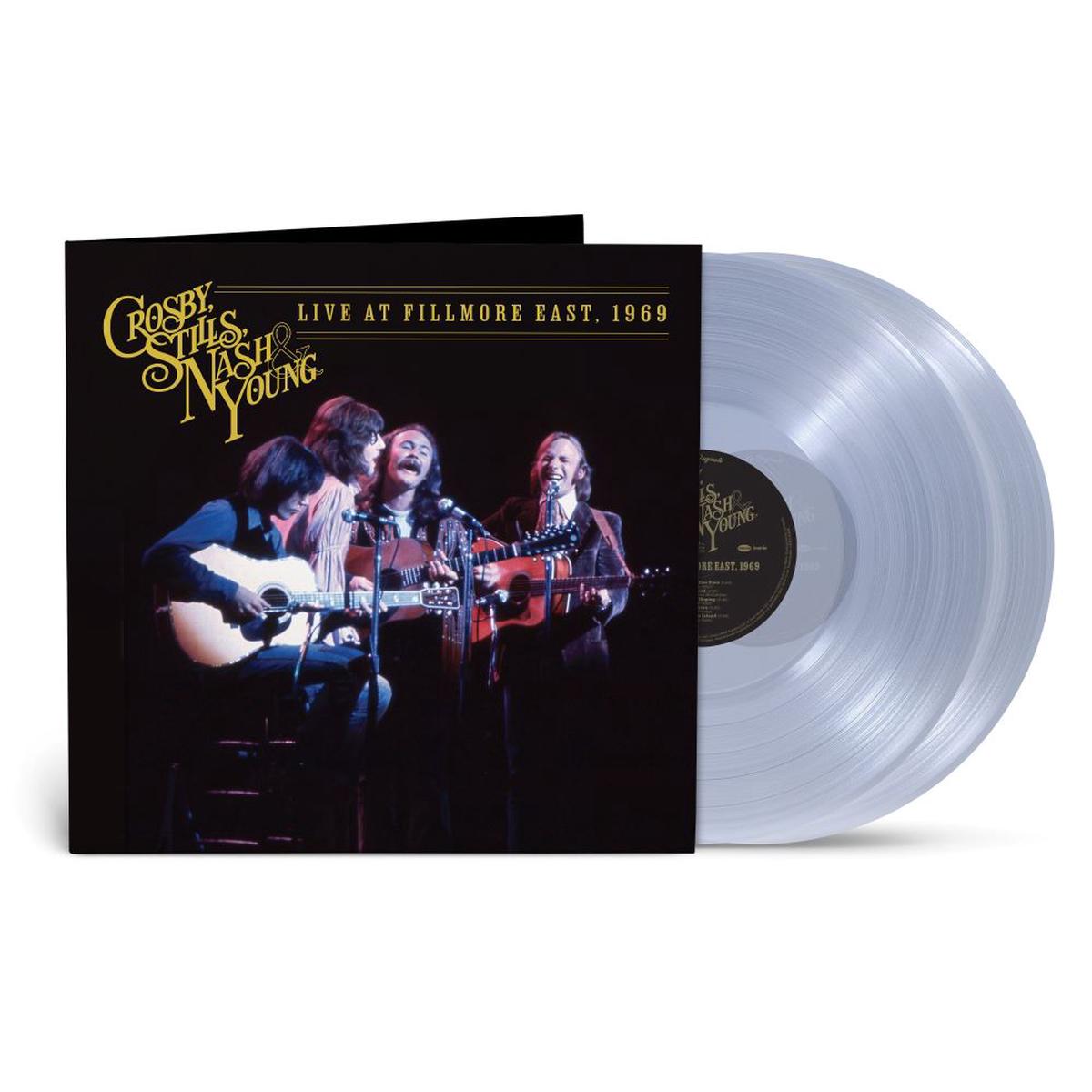 Crosby, Stills, Nash & Young Live At Fillmore East, 1969 Vinyl LP Indies Clear Colour 2024 - Default Title