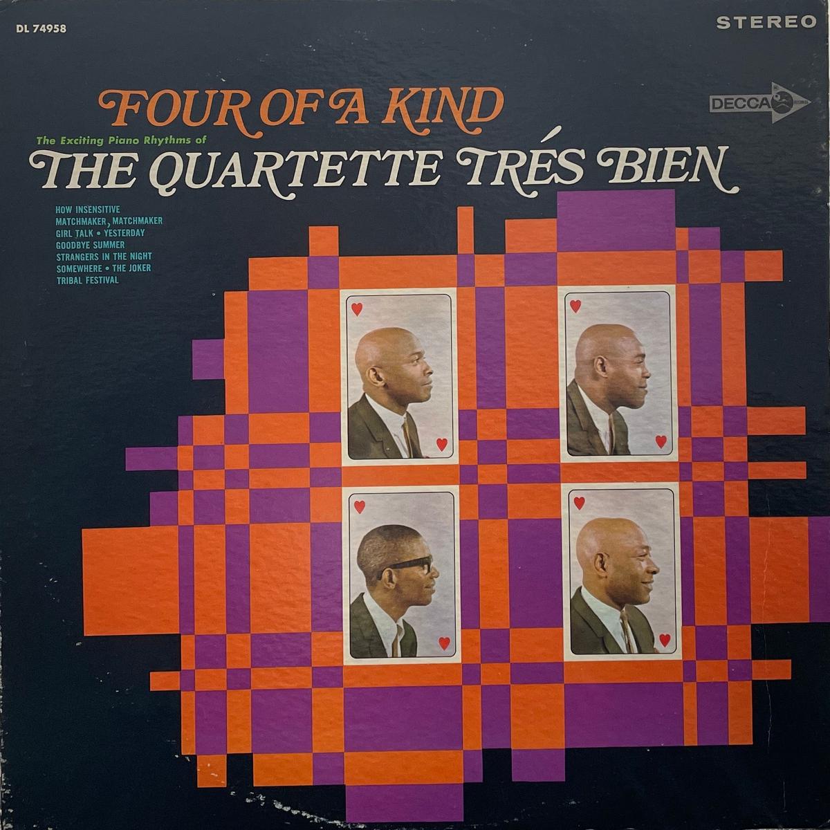 QUARTETTE TRES BIEN / Four Of A Kind ( Decca DL 74958, LP)