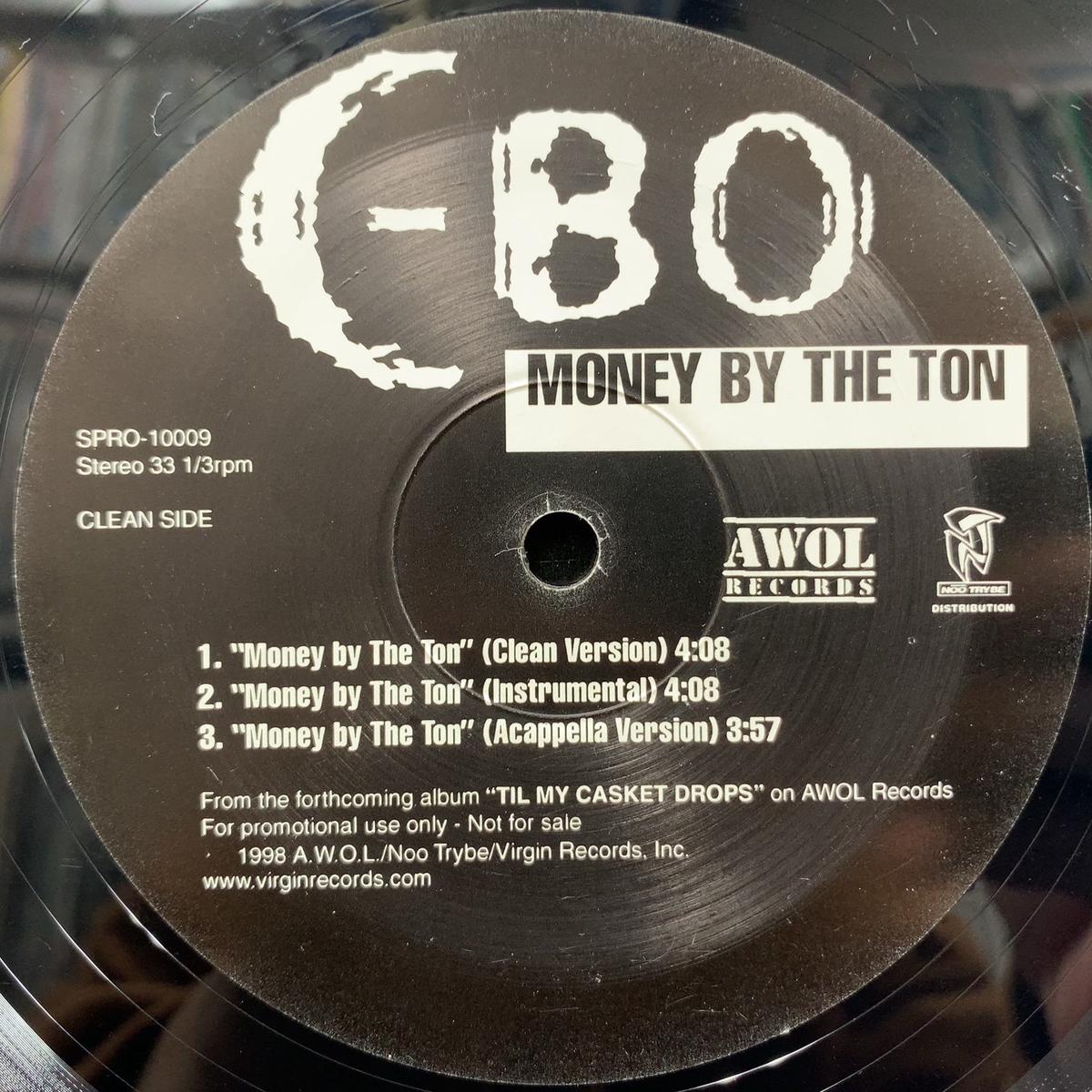 C-BO / Money By The Ton (SPRO-10009, 12inch)