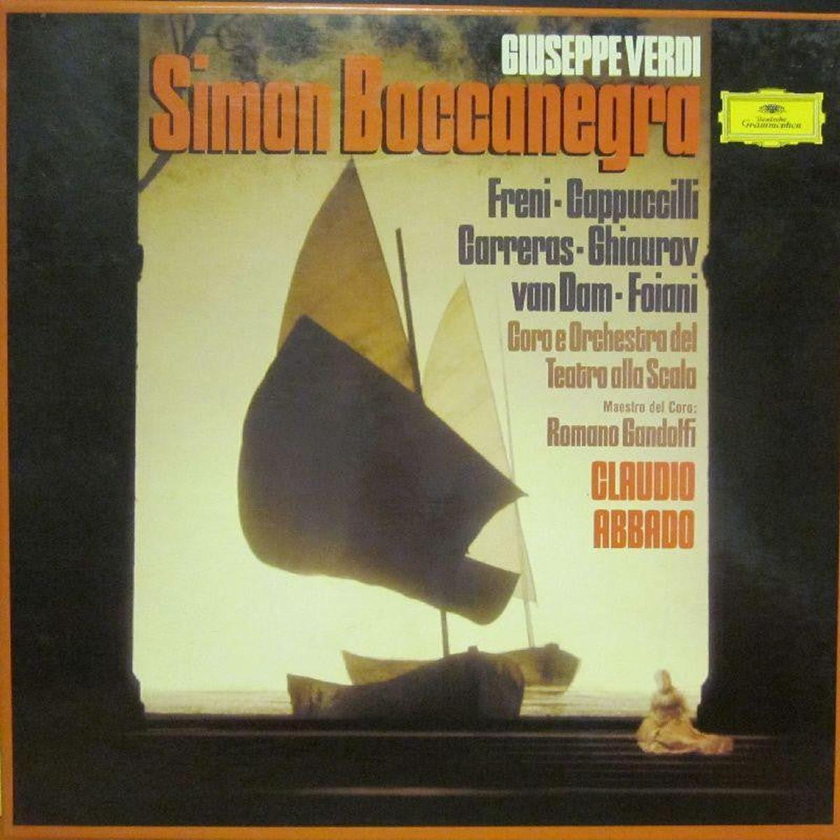 Simon Boccanegra-Deutsche Grammophon-3x12  Vinyl LP Box Set-Ex-/NM