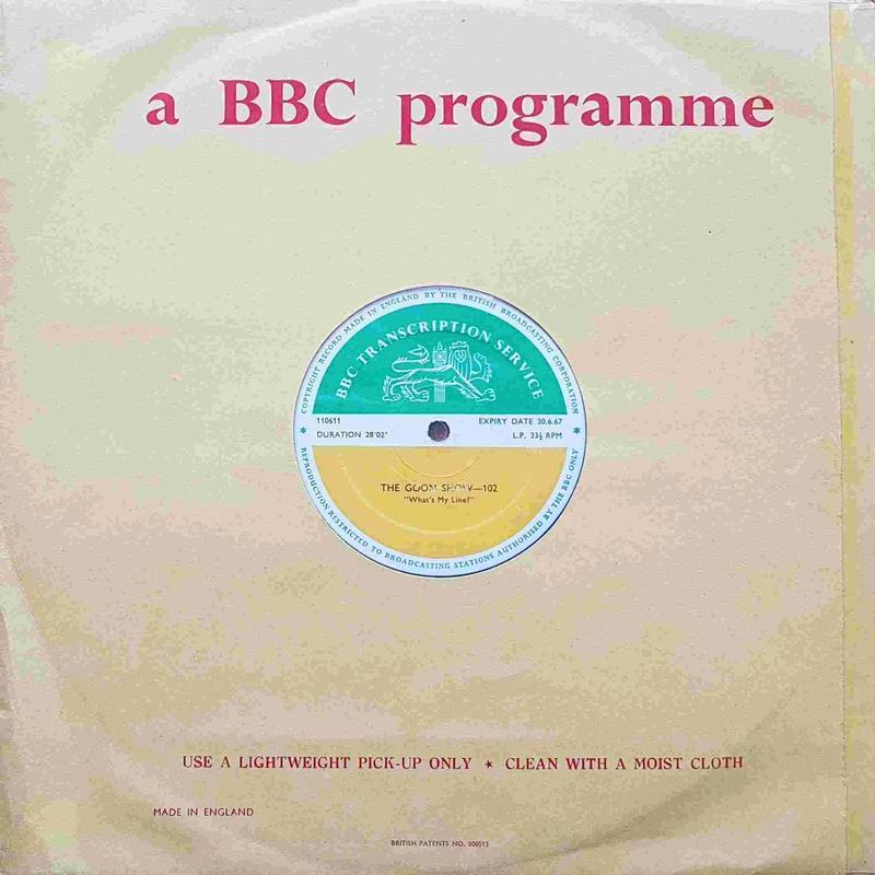 The Goon show - 101 & 102  Vinyl