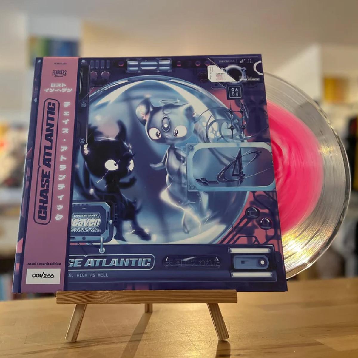 Chase Atlantic Lost In Heaven LP Assai Obi Edition Pink/Clear Colour 2025
