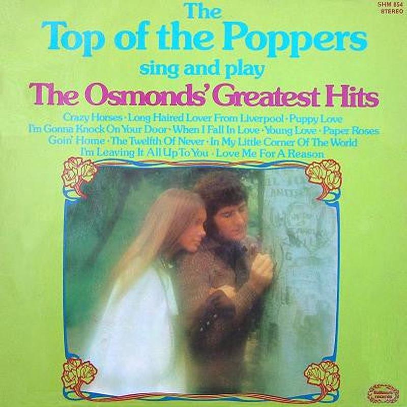 The Top Of The Poppers  Top Of The Poppers Sing & Play The Osmonds' Greatest Hits - Vinyl