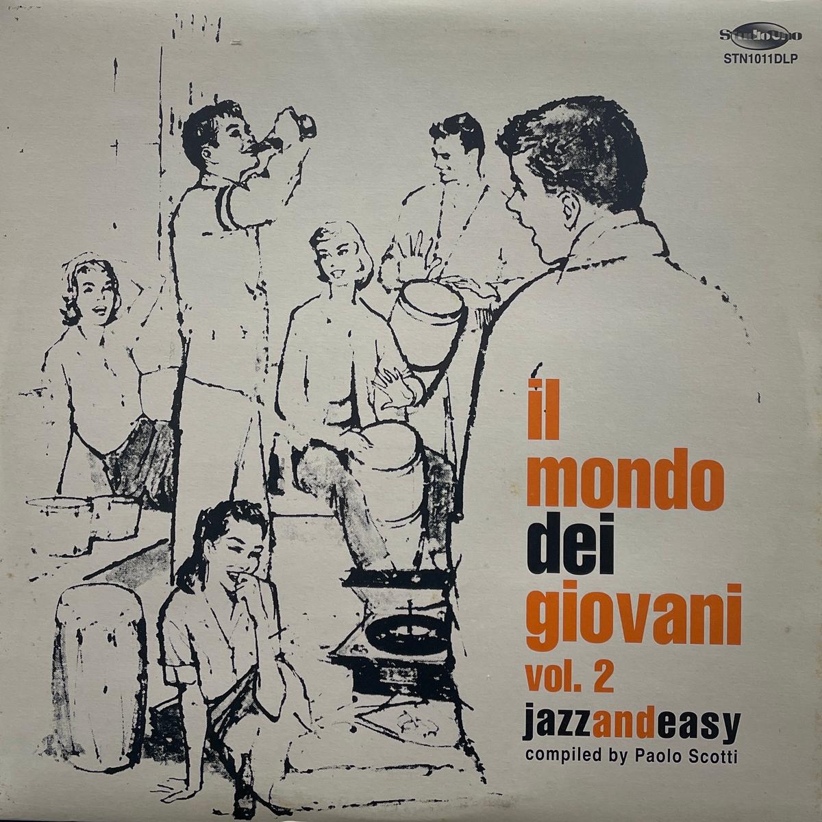 V.A. (Jula De Palma, Piet Van Meren) / Il Mondo Dei Giovani Vol. 2 - Jazzandeasy ( Studio Uno STN1011DLP, LP)