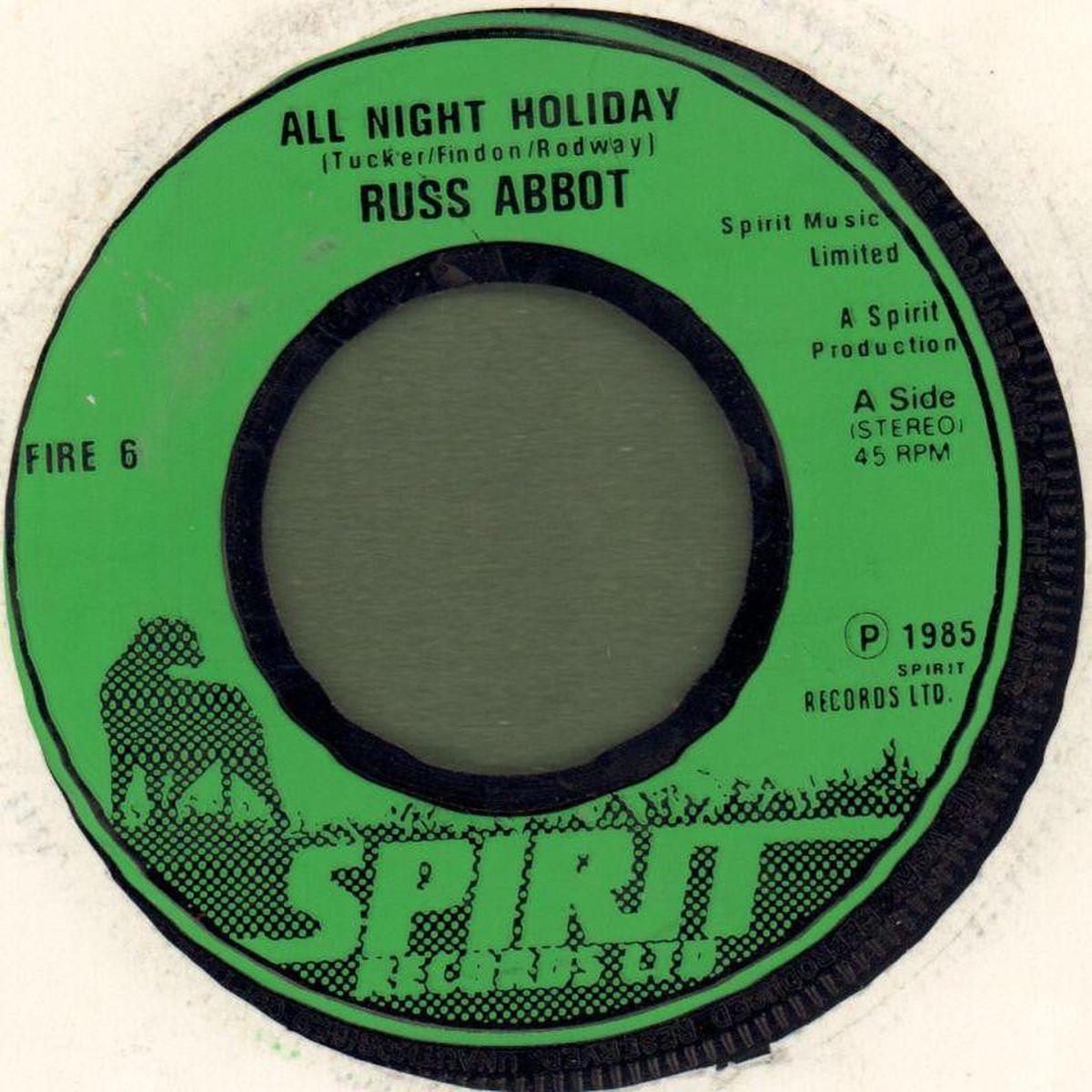 All Night Holiday-Spirit-7  Vinyl-VG/Ex