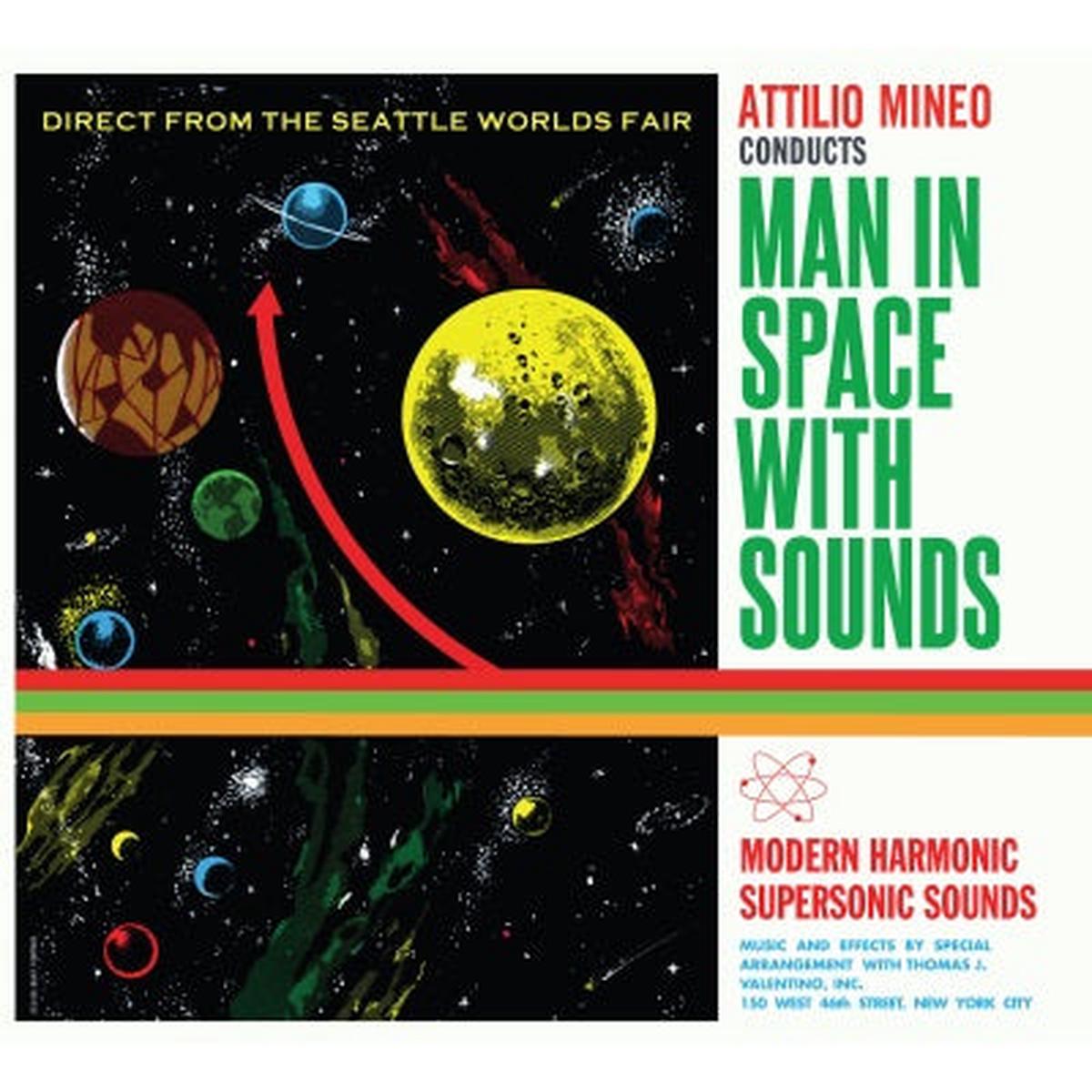 Attilio Mineo Man In Space With Sounds (GREEN & YELLOW SWIRL VINYL) - Default Title