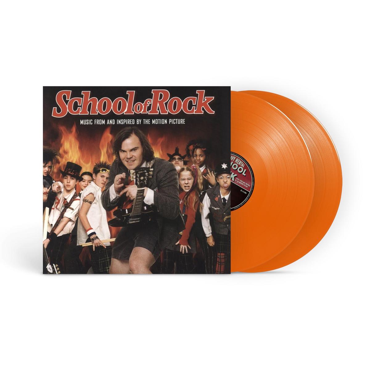School of Rock (Music From And Inspired By The Motion Picture) [Orange] Vinyl [2LP]