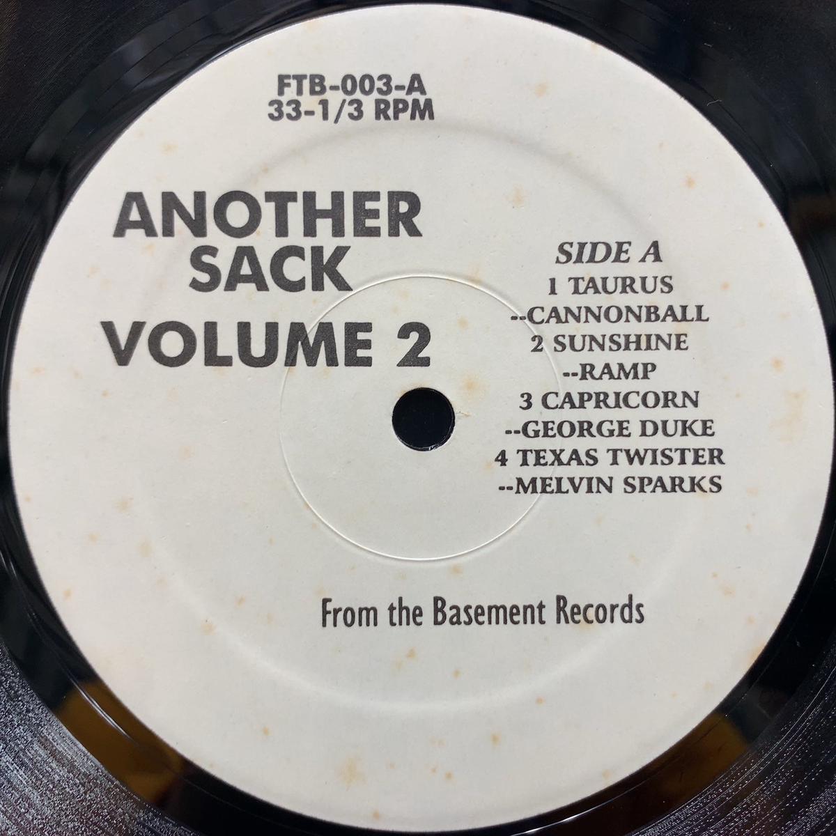 V.A. (CANNONBALL ADDERLEY, RAMP, GEORGE DUKE) / Another Sack Volume 2 (FTB-003, LP)