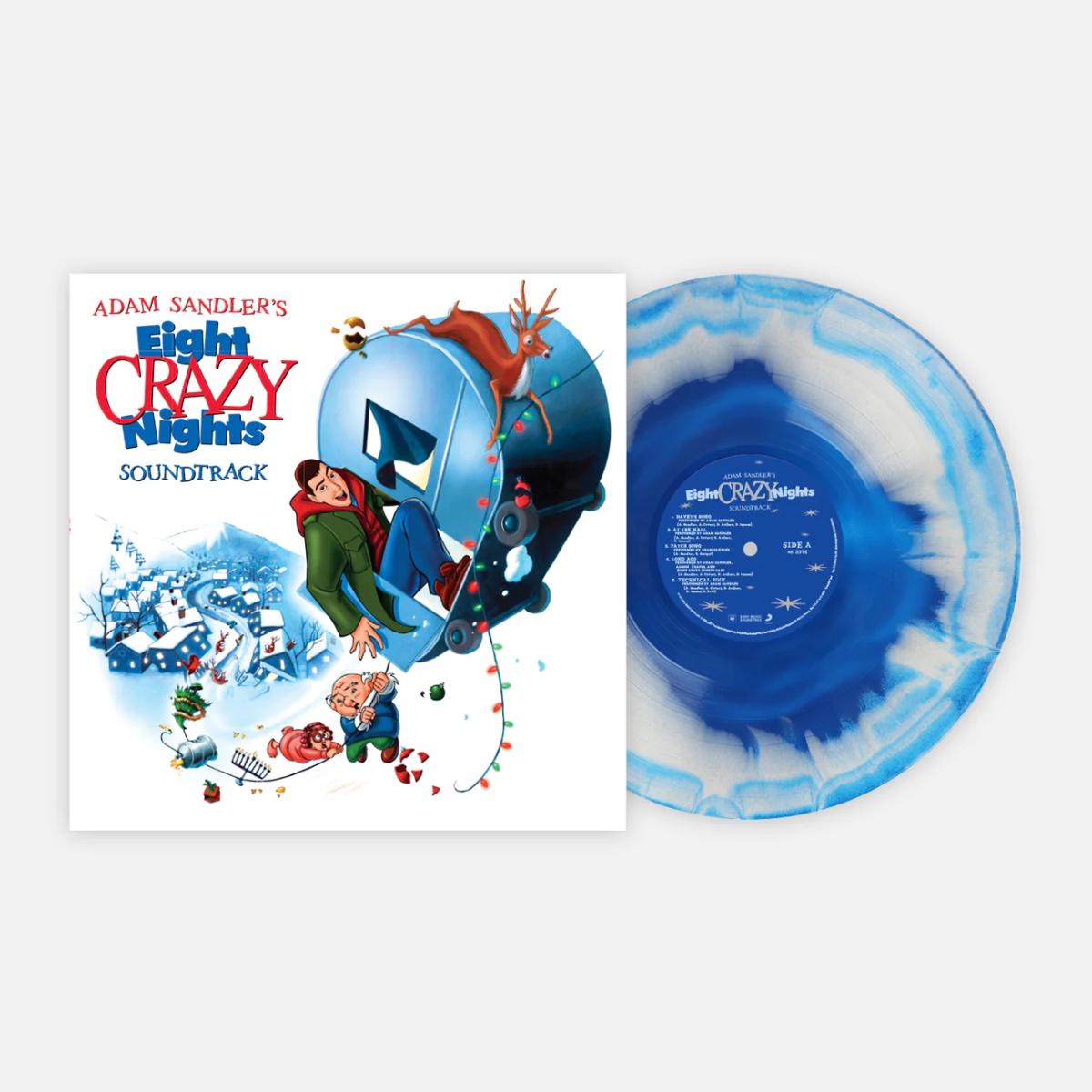 Adam Sandler Eight Crazy Nights (Original Motion Picture Soundtrack) (Limited Edition, "Blue-In-Whitey" Colored Vinyl) - Default Title