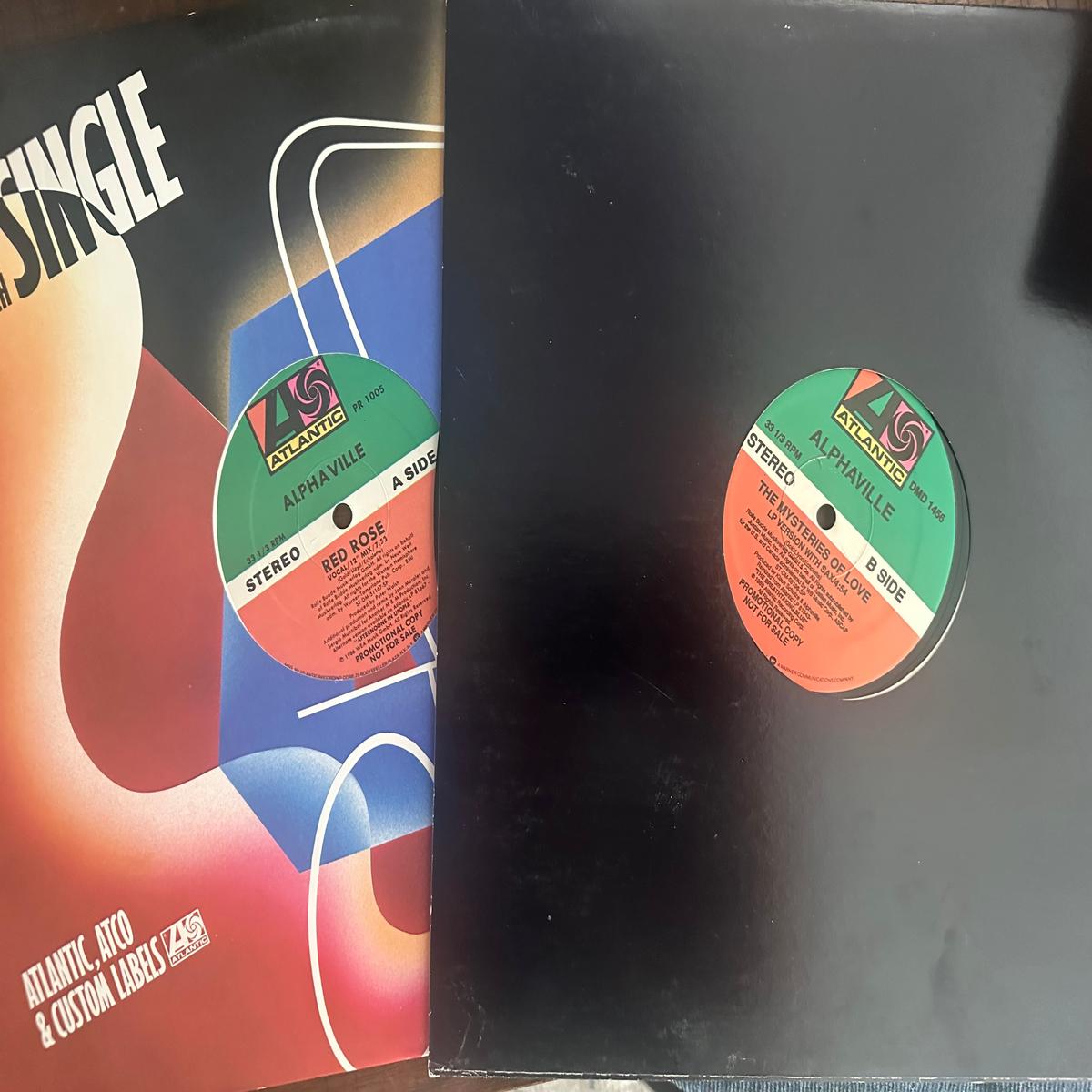 Alphaville - Red Rose & the mysteries of love (2x12" Singles) LP vinyl - Used