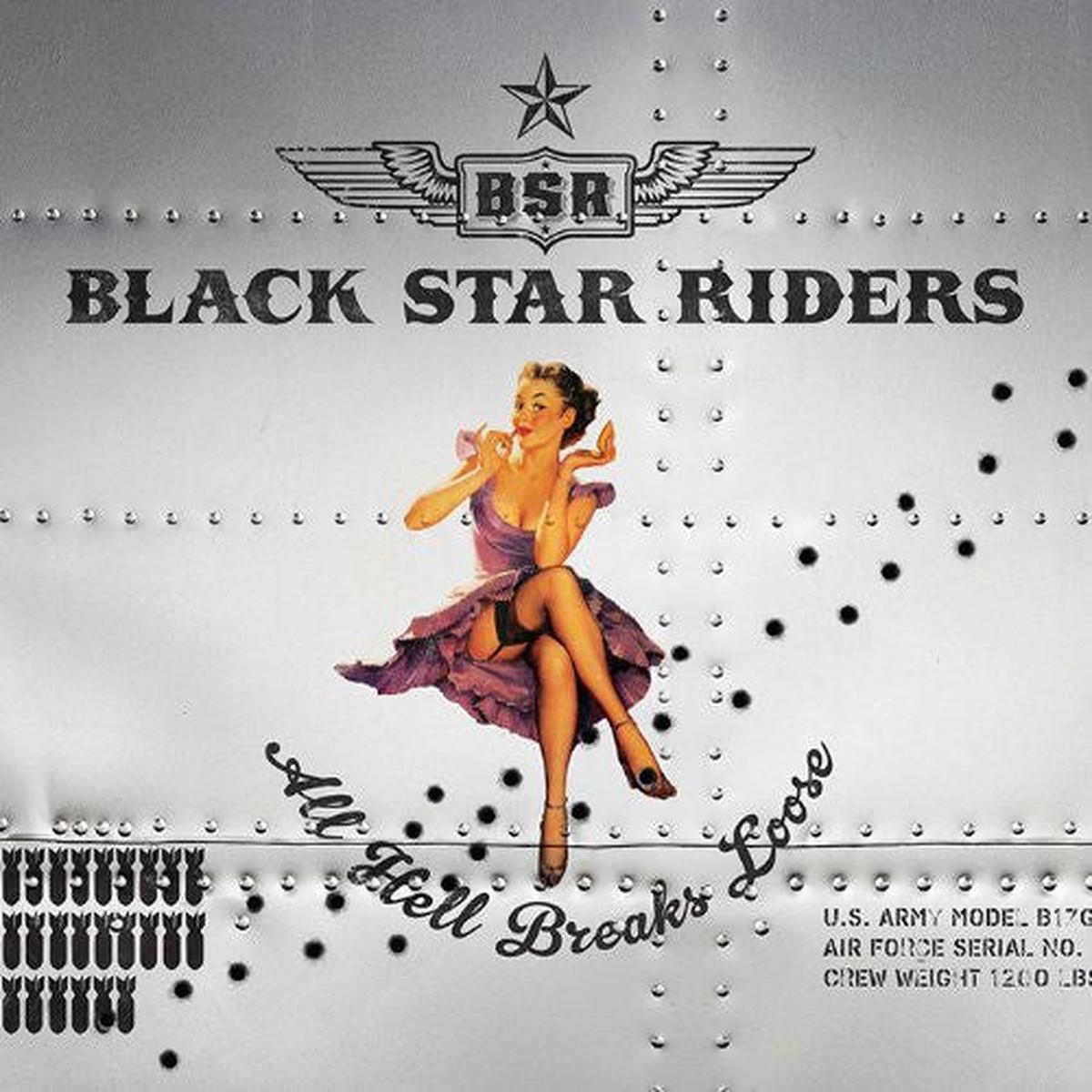 BLACK STAR RIDERS All Hell Breaks Loose 2LP Vinyl NEW 33RPM 2013 - Default Title