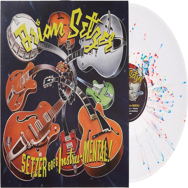 Brian Setzer - Setzer Goes Instru-Mental (Clear Splatter) Vinyl New