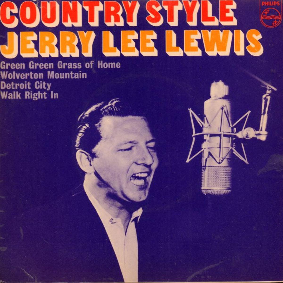 Country Style EP-Philips-7  Vinyl P/S-VG/VG+