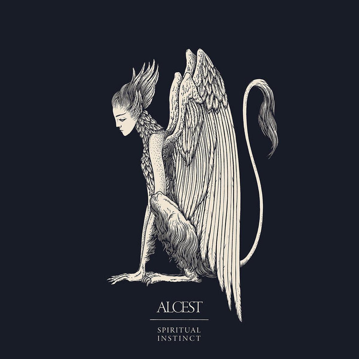 Alcest - Spiritual Instinct (Indie Exclusive), LP (blue/bone splatter) in ((Vinyl)) - Default Title