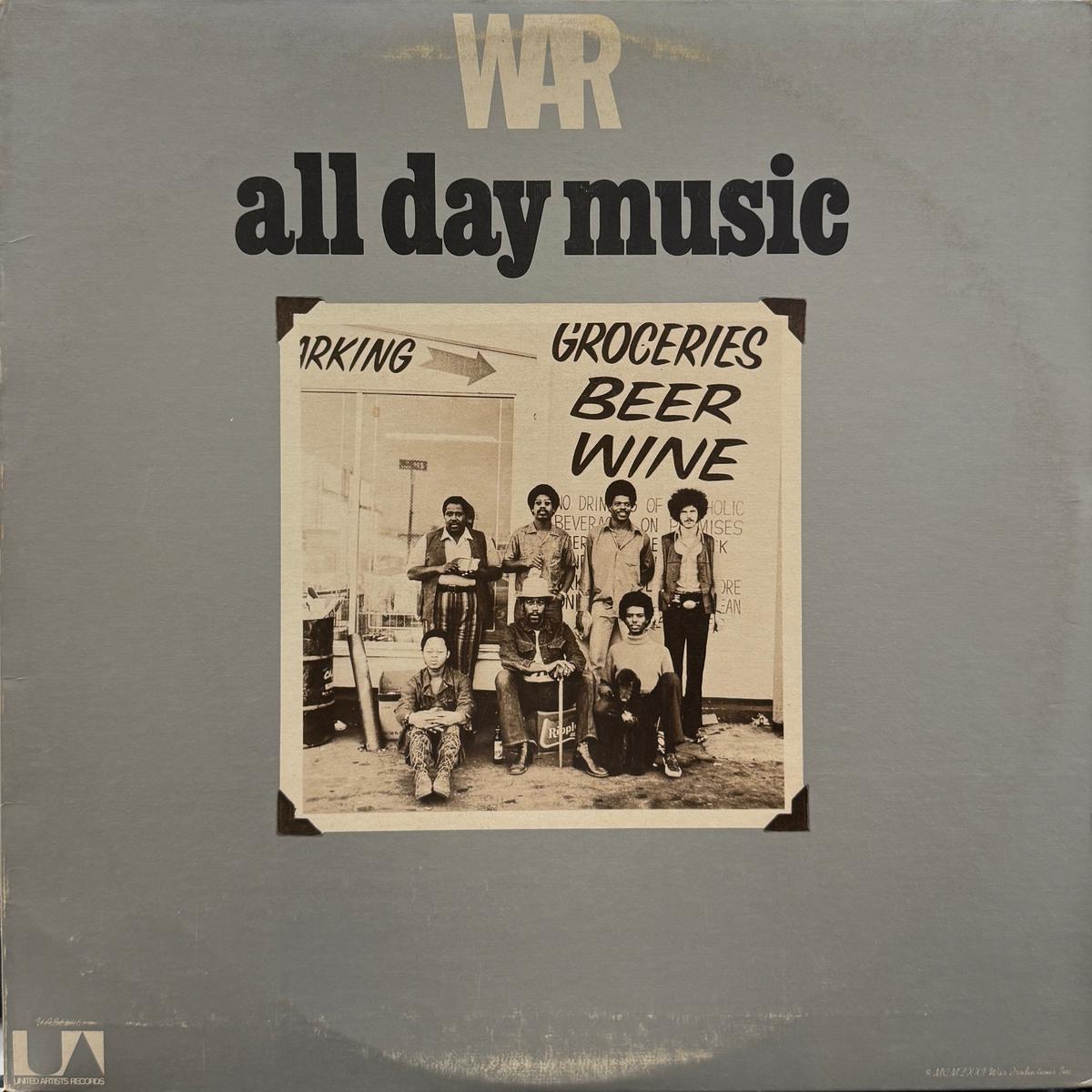 WAR / All Day Music ( United Artists Records UAS 5546, LP)