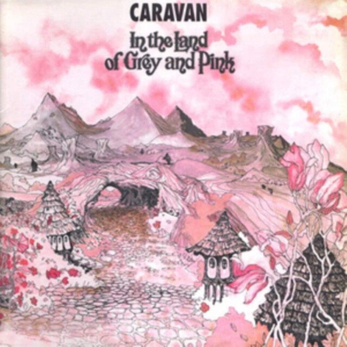 Caravan In The Land Of Grey And Pink Vinyl LP Pink & Grey Splatter Colour 2017 - Default Title