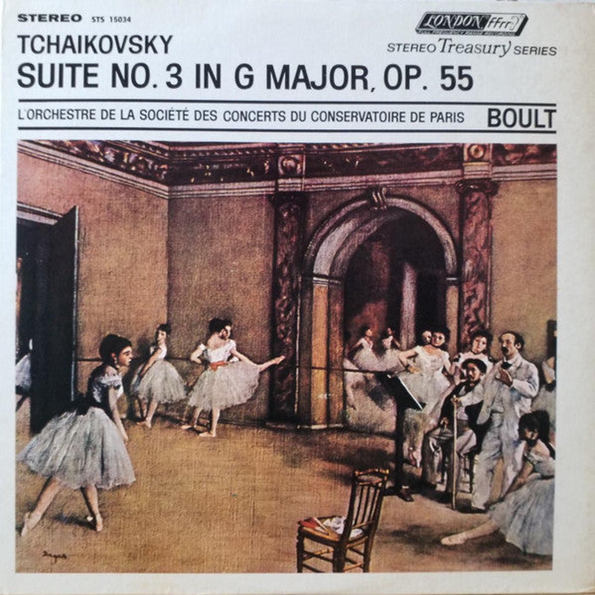 Tchaikovsky*, L Orchestre De La Socit Des Concerts Du Conservatoire*, Boult* - Suite No. 3 In G Major Opus. 55 - LP