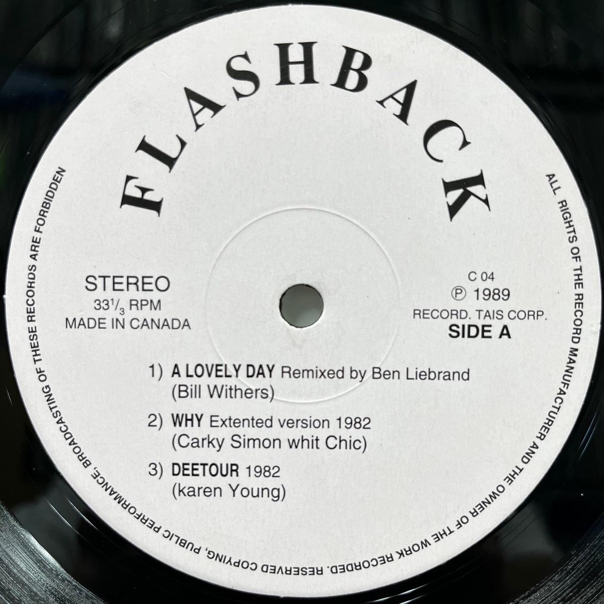 V.A. (Bill Withers, Carly Simon) / Flashback (C 04, 12inch)
