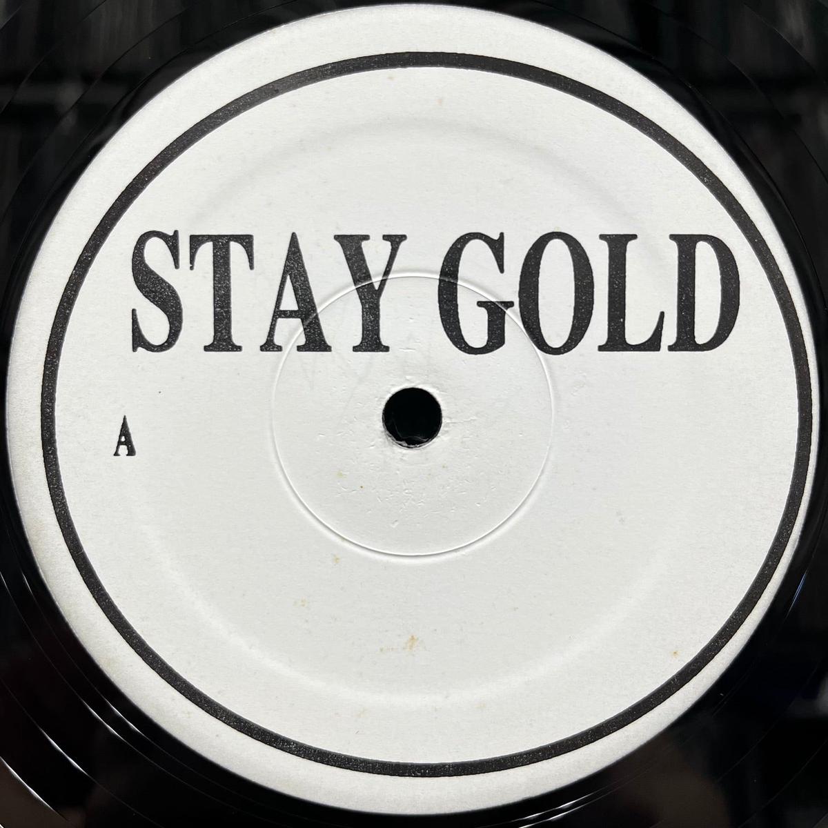 YOUNG ZEE / Stay Gold / Stay Gold Remix (EZ101, 12inch)