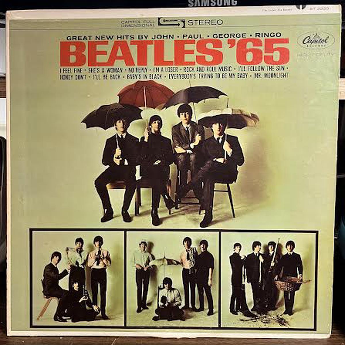 Beatles '65 (VINYL) | Very Good (VG) Excellent (EX) - - ROCK / USED *VERY GOOD*