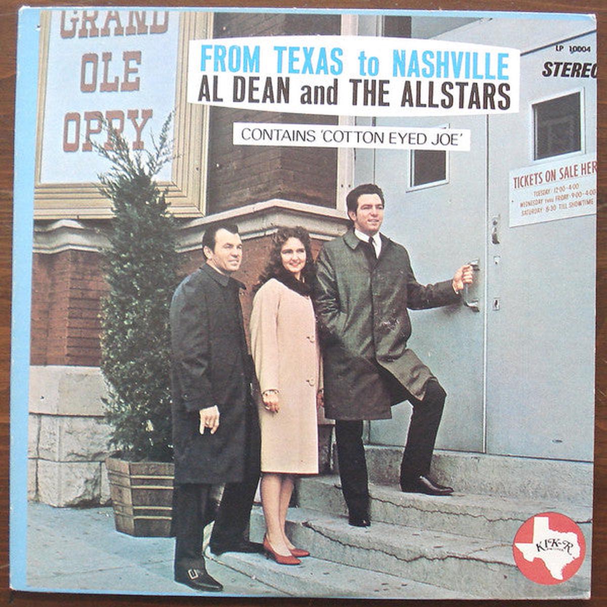 Al Dean And The Allstars* - From Texas To Nashville - LP