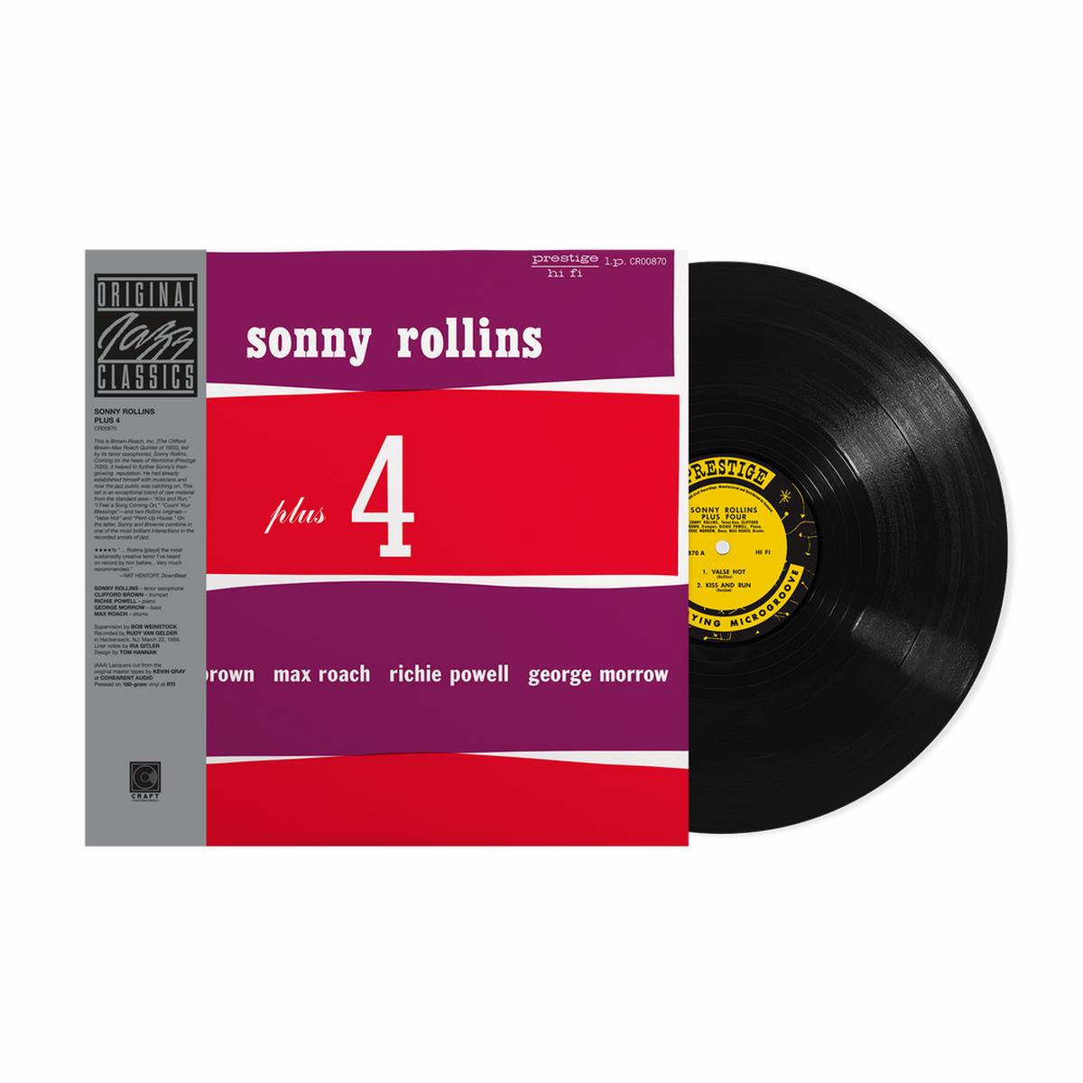 Sonny Rollins - Plus 4 (Original Jazz Classics Series) - [180g LP]