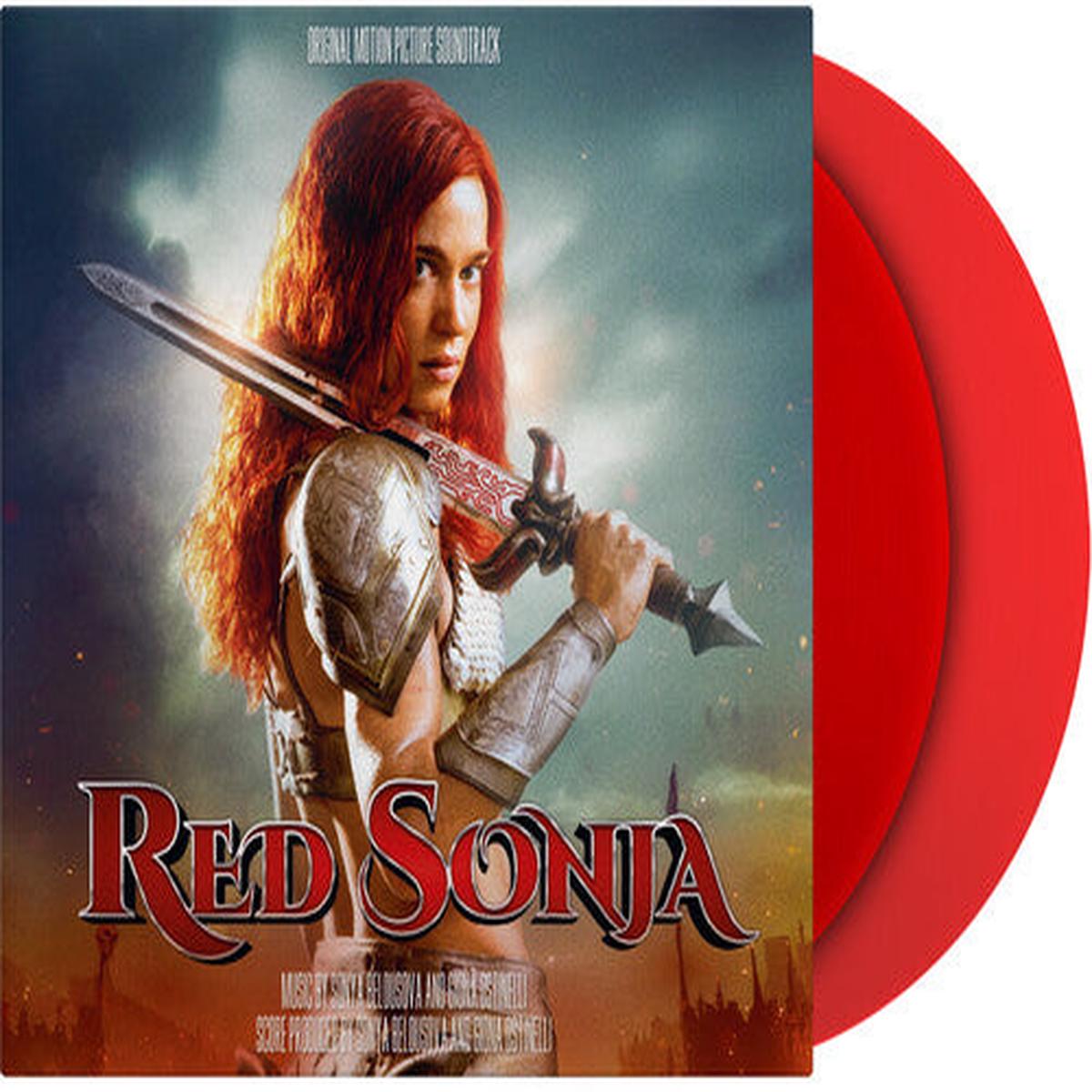(PRE ORDER 2/13/2026) Red Sonja (Original Soundtrack) (RED 2xVINYL) | - - SOUNDTRACKS *NEW/COLOR*