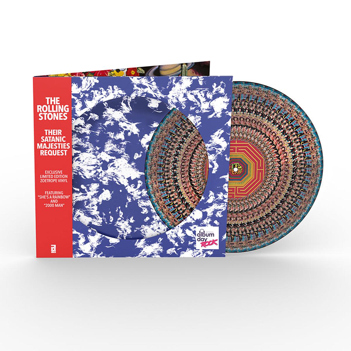 THE ROLLING STONES 8211 Their Satanic Majesties Request (National Album Day 2025) 8211 LP 8211 Zoetrope Picture Disc Vinyl OCT 18
