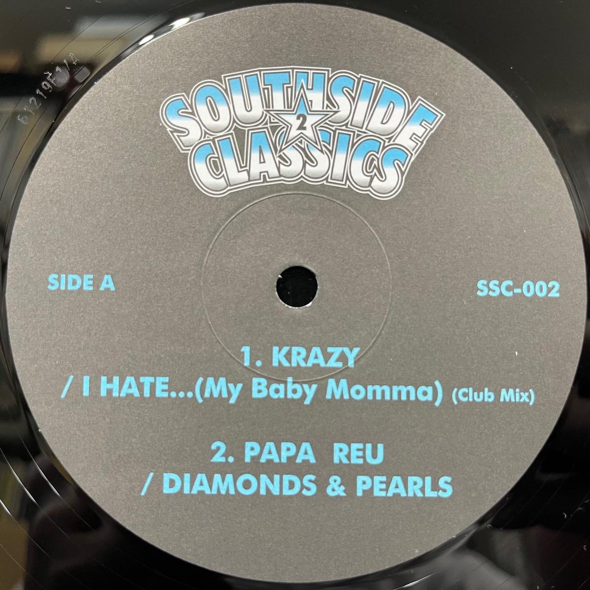 V.A. (KRAZY, E.S.G.) / Southside Classics 2 (SSC-002, 12inch)