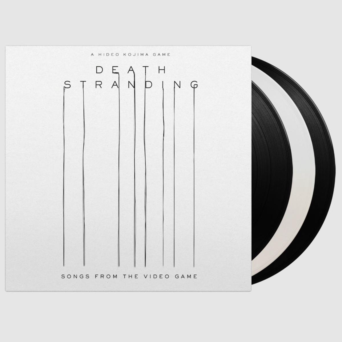 VARIOUS 8211 Death Stranding (Songs From The Video Game) w Poster 8211 3LP 8211 Deluxe 180g Black (2) 038 White Marbled (1) Vinyl Box Set JAN 16