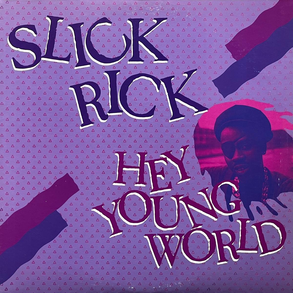 SLICK RICK / Hey Young World / Mona Lisa (MR 008, 12inch) JPN reissue