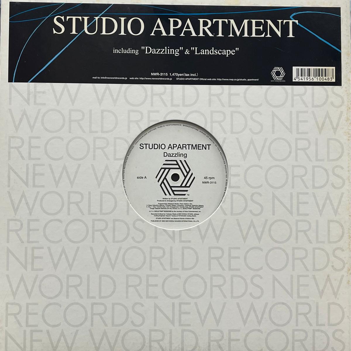 STUDIO APARTMENT / Dazzling / Landscape (New World NWR-3115, 12inch)