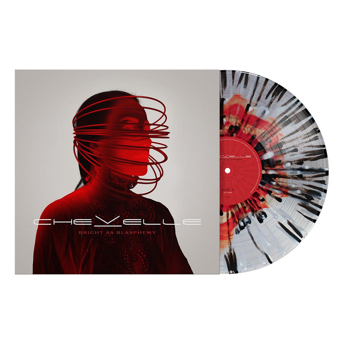 CHEVELLE - Bright As Blasphemy - LP - Ruby / Clear w/ White & Black Splatter Colour Vinyl
