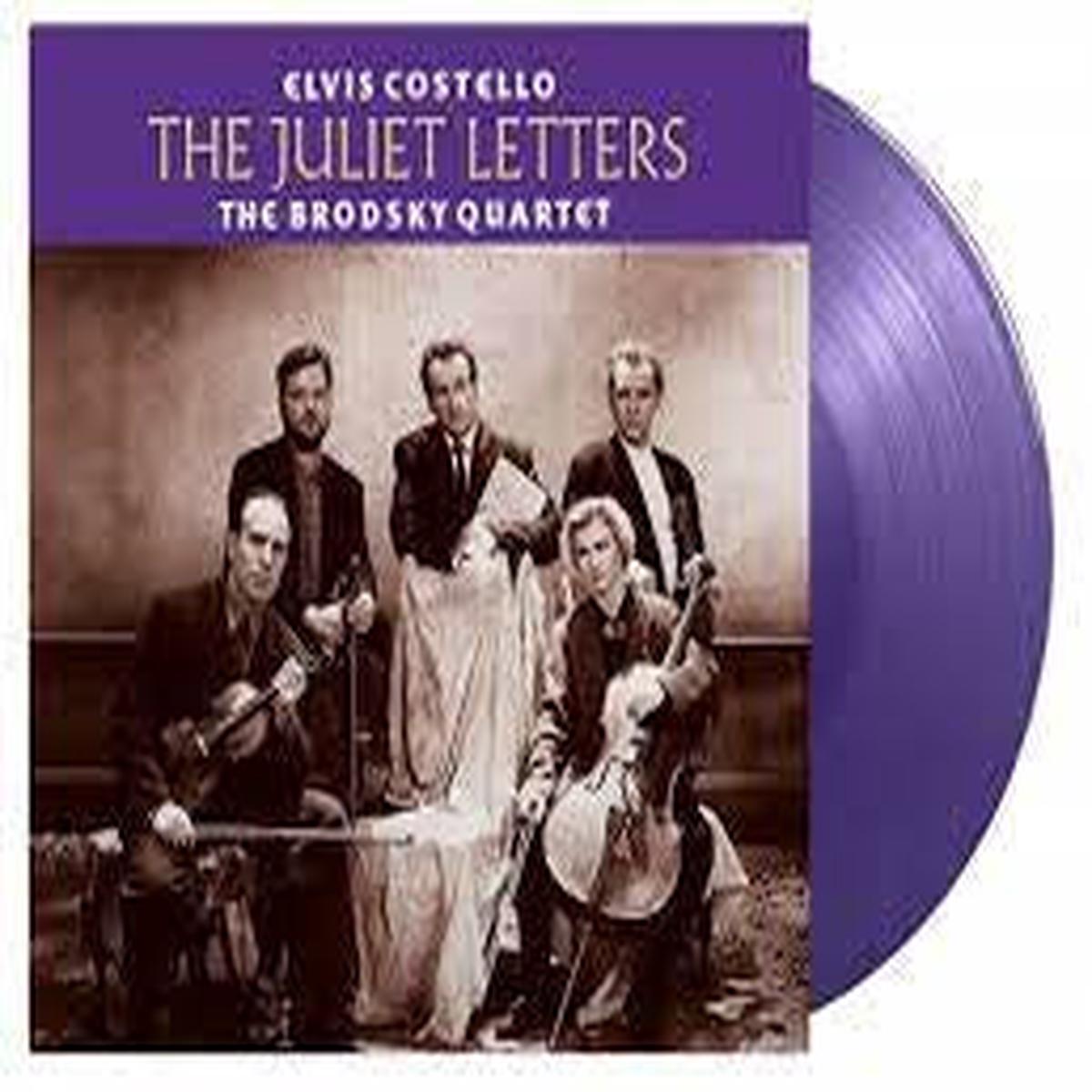 COSTELLO ELVIS & THE BRODSKY QUARTET-THE JULIET LETTERS PURPLE VINYL LP *NEW* was $56.99 now...