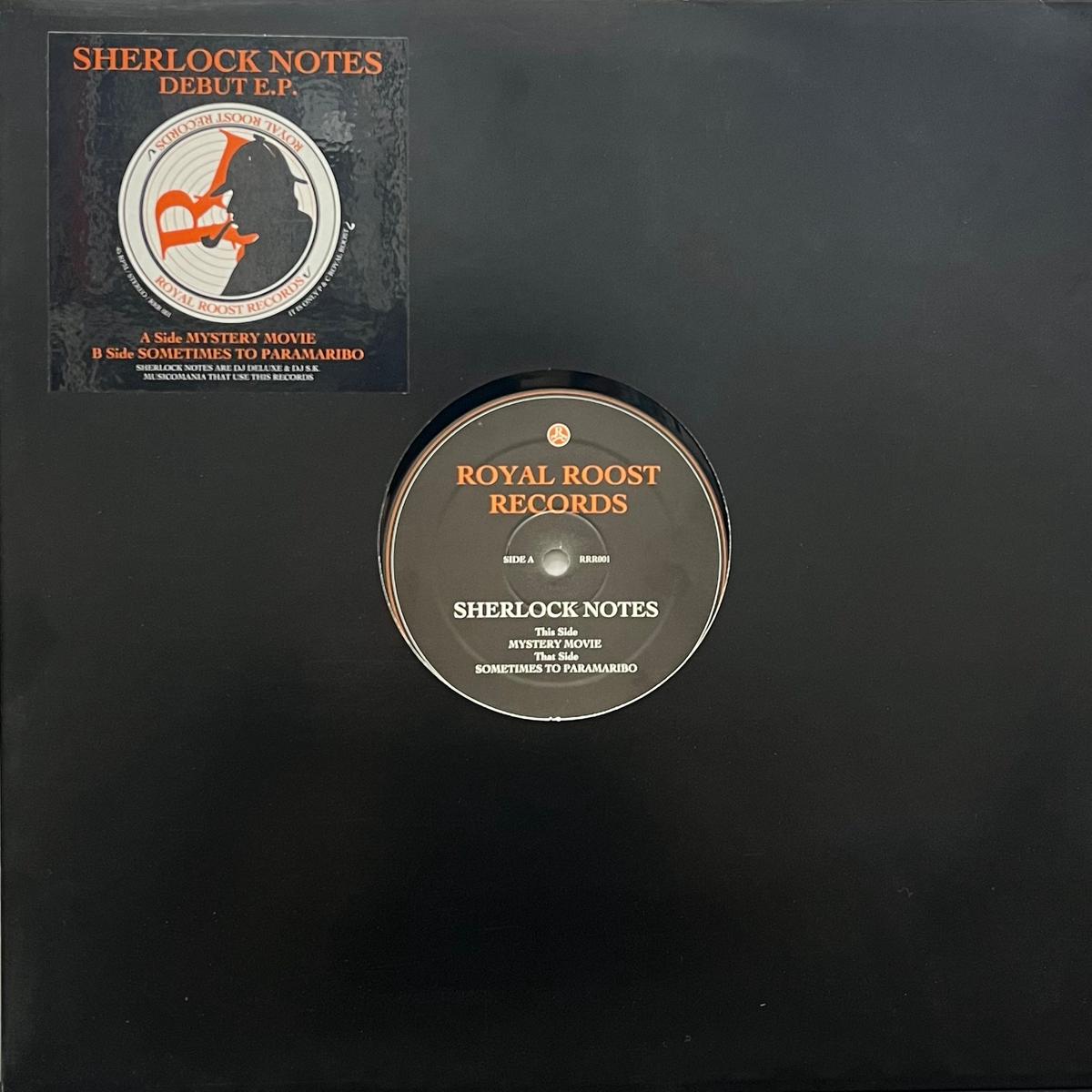 SHERLOCK NOTES / Debut E.P. (Royal Roost, RRR001)