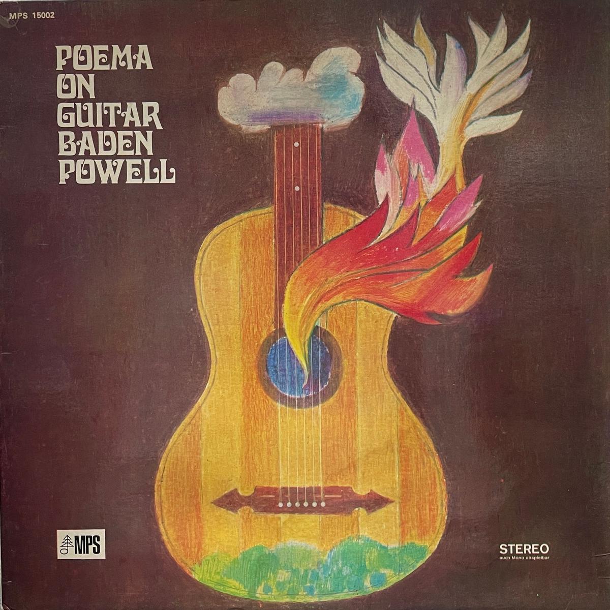 BADEN POWELL / Poema On Guitar ( MPS Records 15 002 ST, LP)