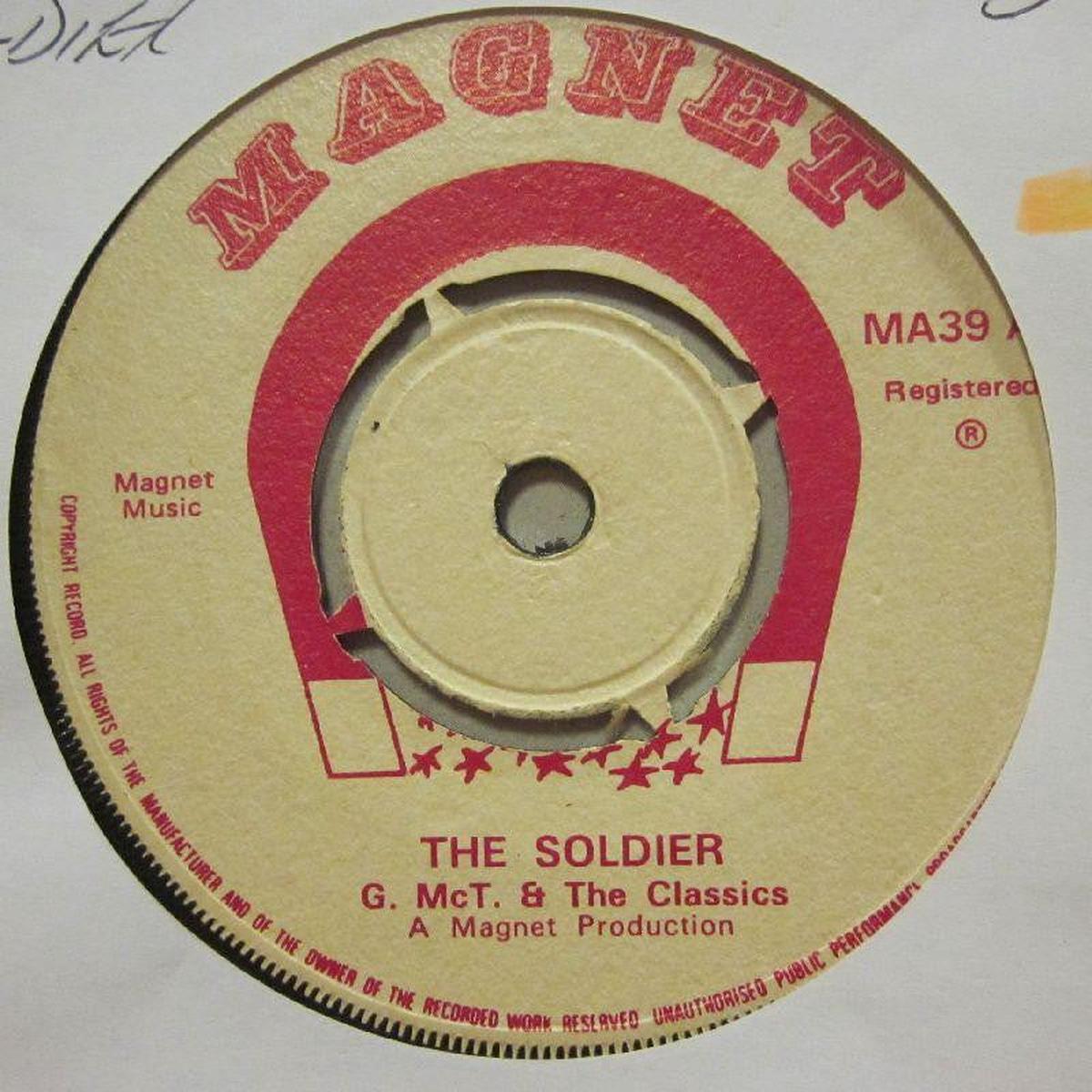 The Solider-Magnet-7  Vinyl-Ex/Ex